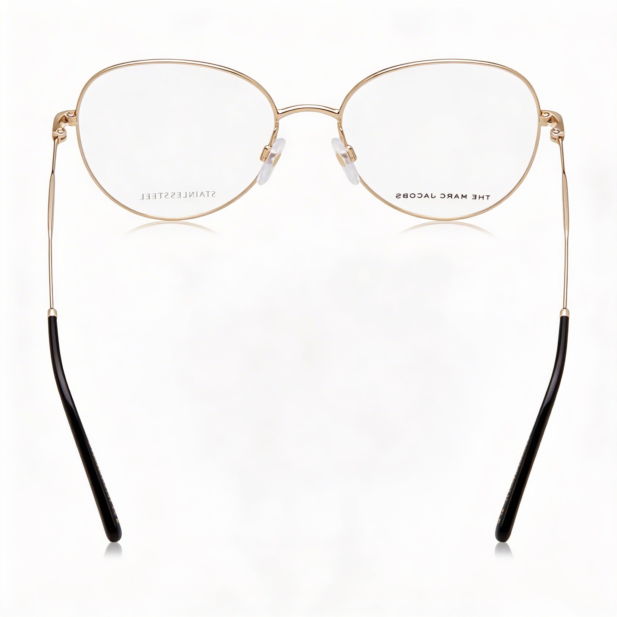 Marc Jacobs MARC 590 Women's Gold Metal Optical Eyeglasses with Polycarbonate UV Protected Lenses, 54mm, Photo 3