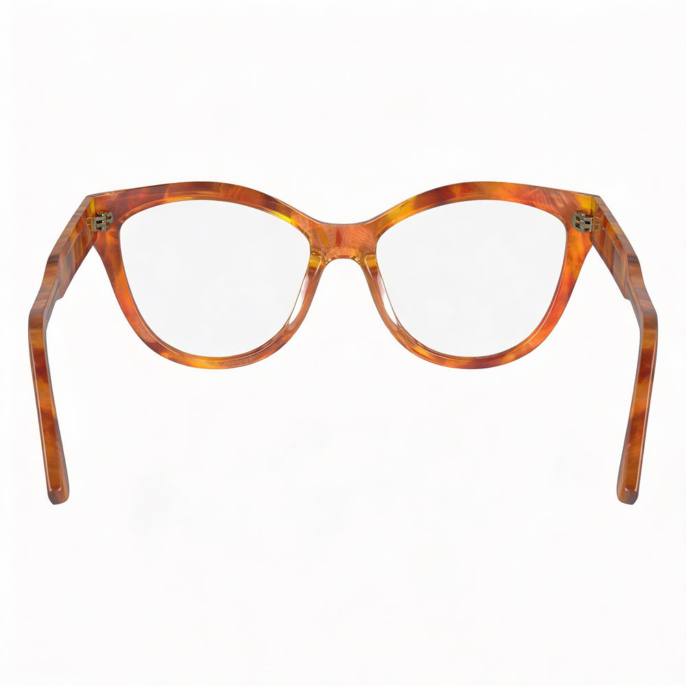 Calvin Klein Ck23541 Women's Acetate Frame Polycarbonate Lens Caramel Havana 53mm Sunglasses