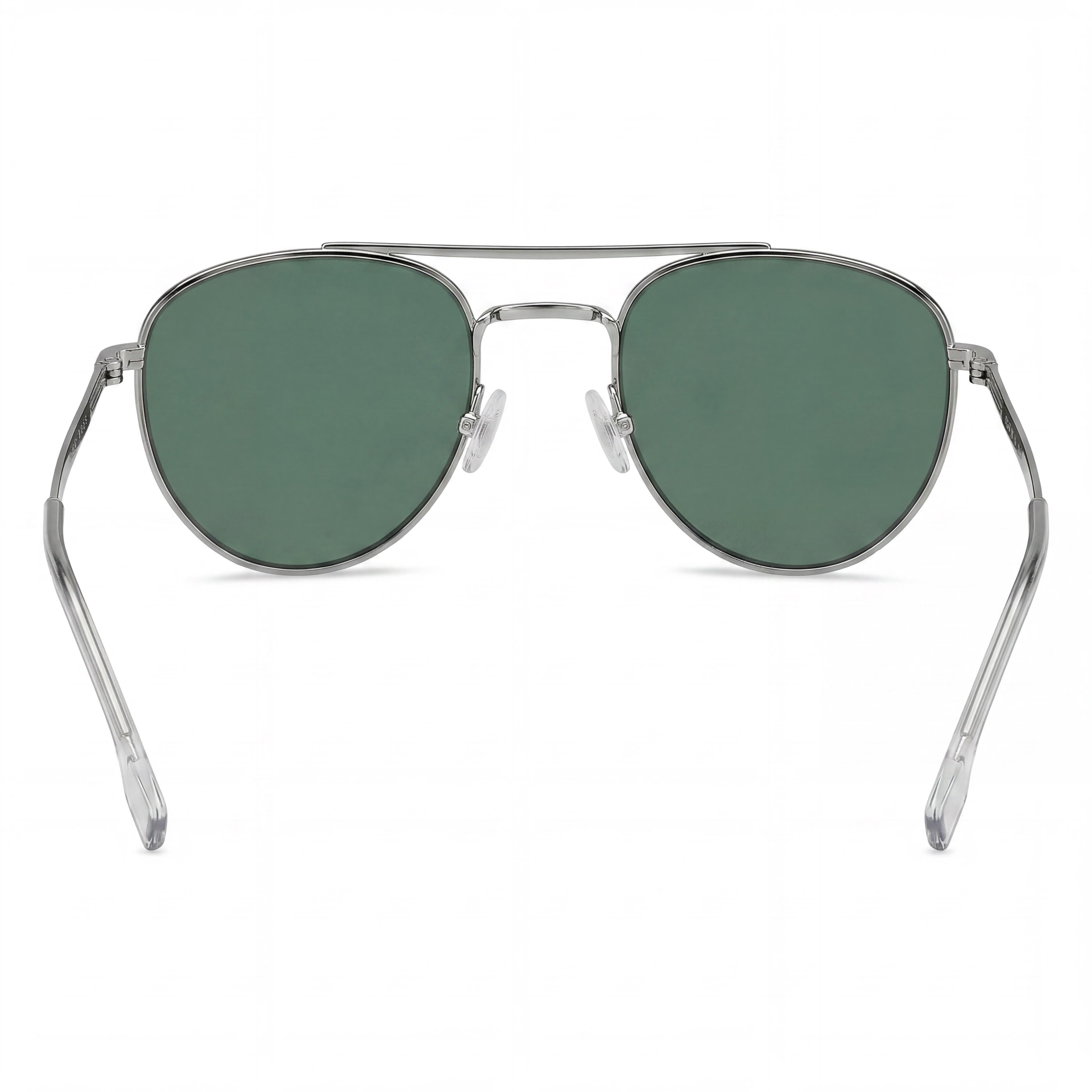 HUGO BOSS BLACK Gafas de sol de protección UV no polarizadas de acero inoxidable negro mate para hombre Boss 1631-S 53 mm, Photo 4