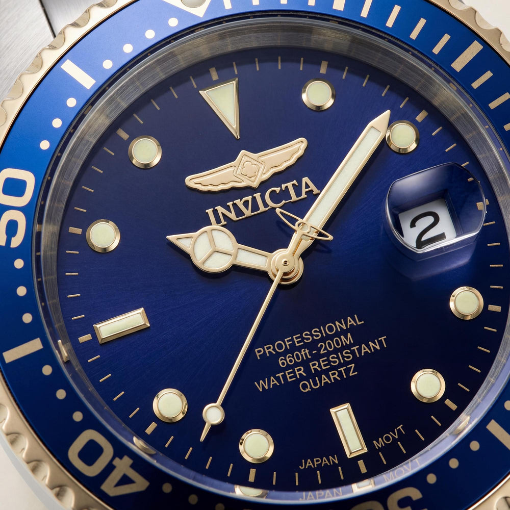 Reloj Invicta Pro Diver 8935OB unisex de acero inoxidable con esfera azul y cuarzo de 38 mm