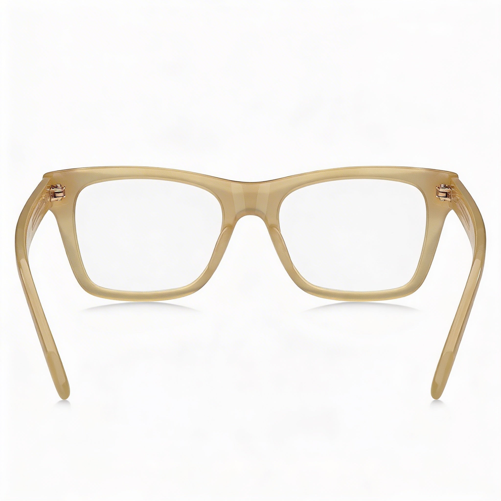 Gafas informales Hugo Boss 1522 para mujer con montura de acetato, lentes de policarbonato, protección UV, beige, 49 mm, Photo 3