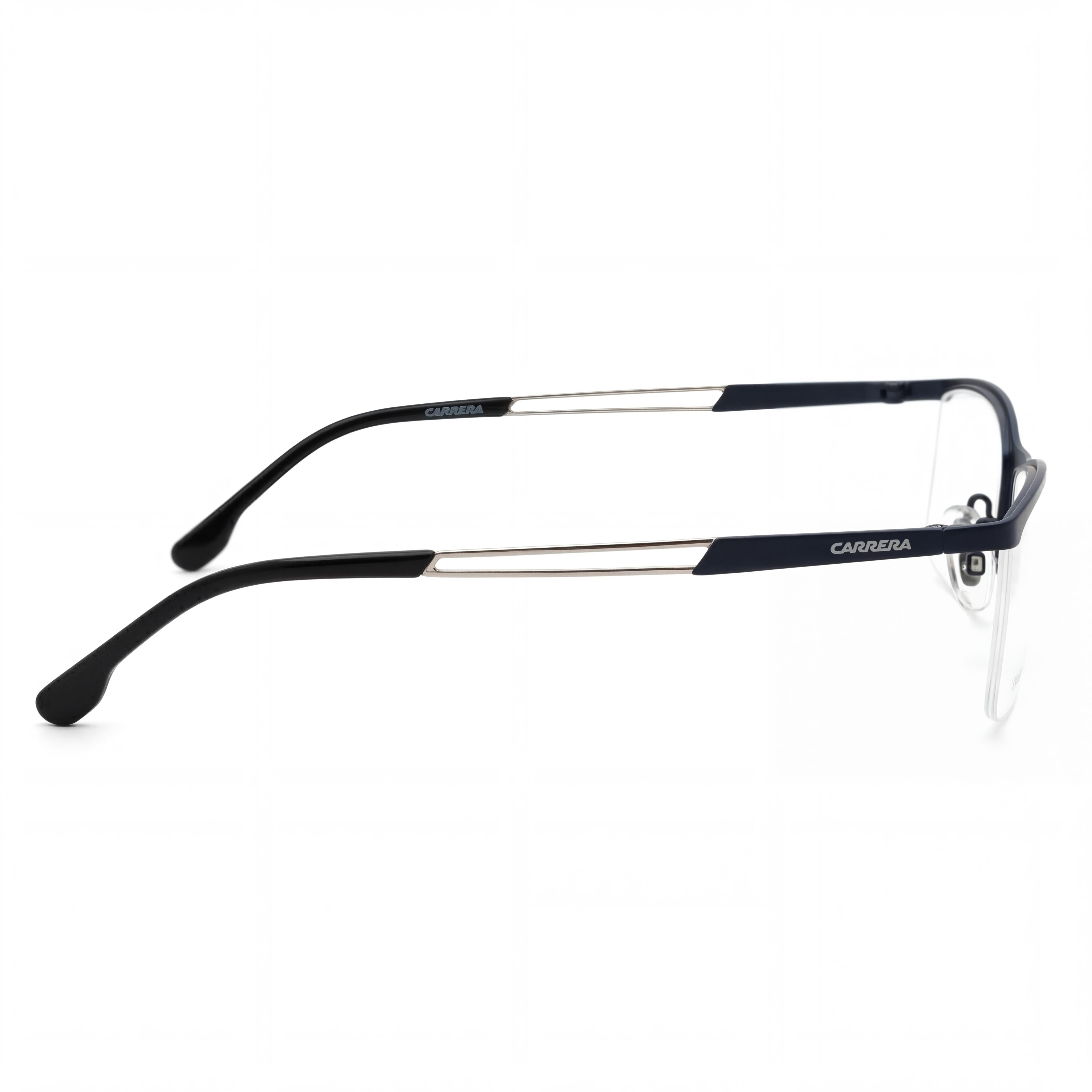 Gafas de sol Carrera 8901 Modern Alloy Steel no polarizadas para mujer, azul mate, 54-19-140, Photo 2