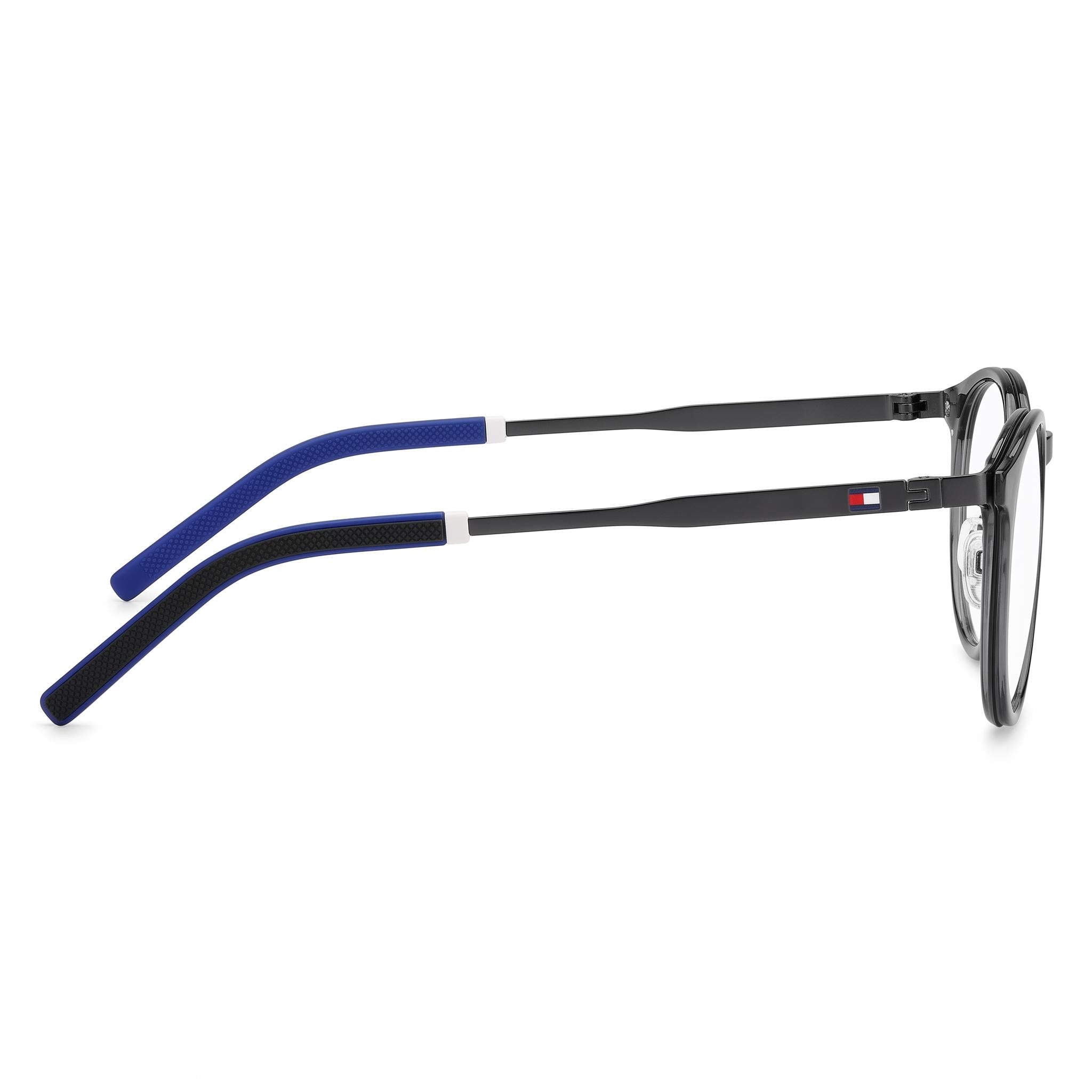 Gafas Tommy Hilfiger Redondas Grises para Hombre, Acero Aleado 49mm, Photo 2