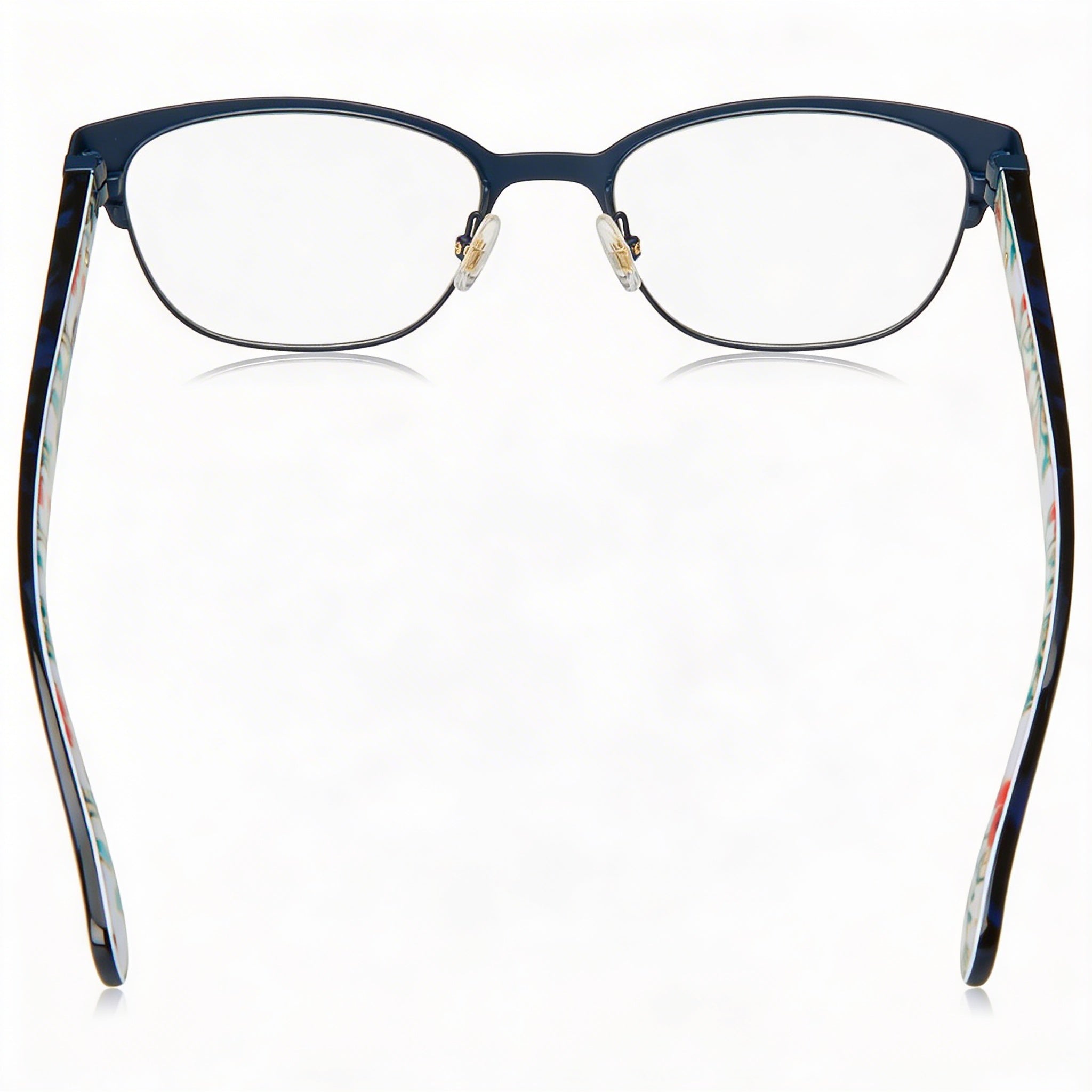kate spade new york Diandra Gafas de Sol Rectangulares para Mujer de Aleación de Acero Azul Habana 49 mm, Photo 4