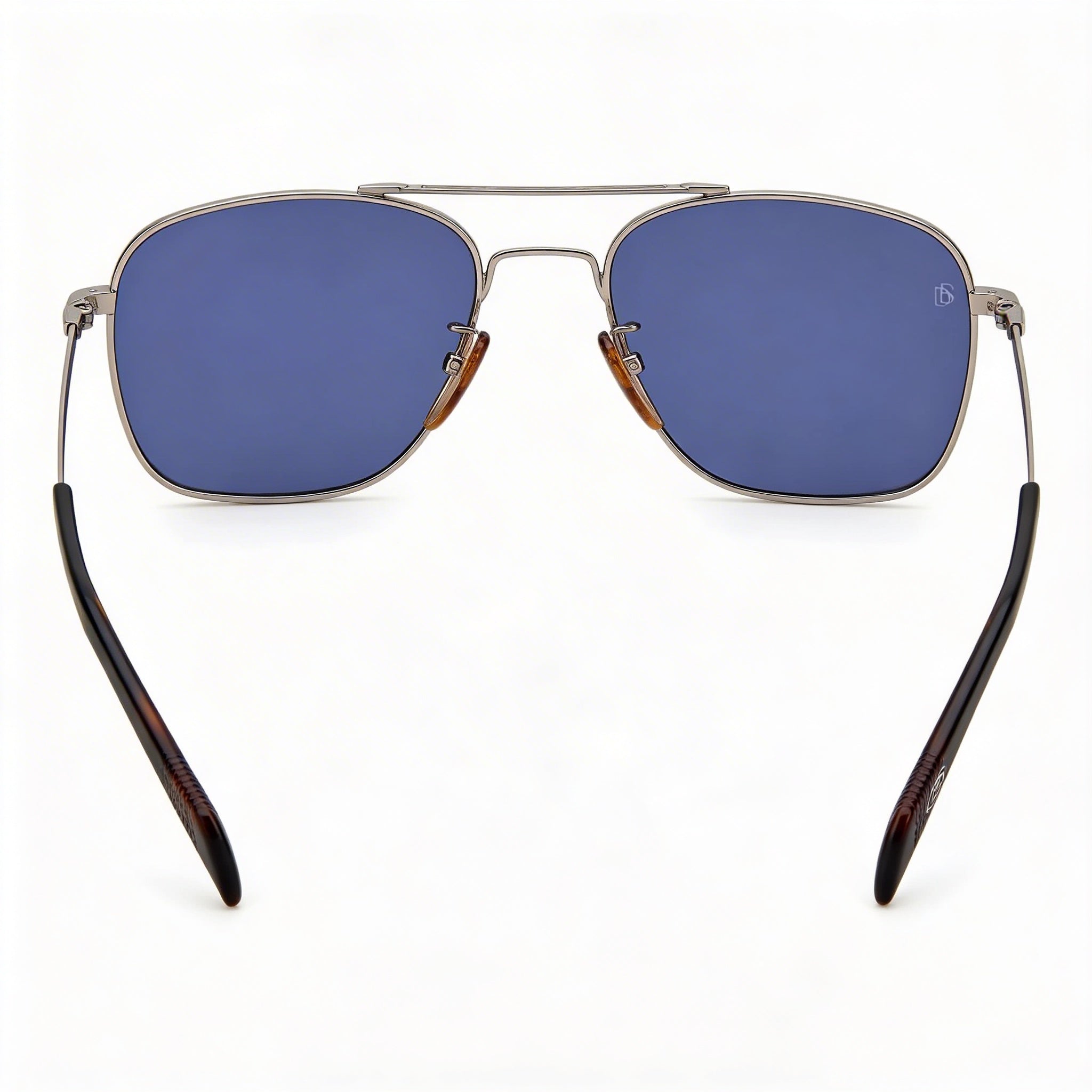 David Beckham Db 7019/S Unisex Metal Navigator Sunglasses, 100% UV Protection, Ruthenium, 55mm, Photo 3