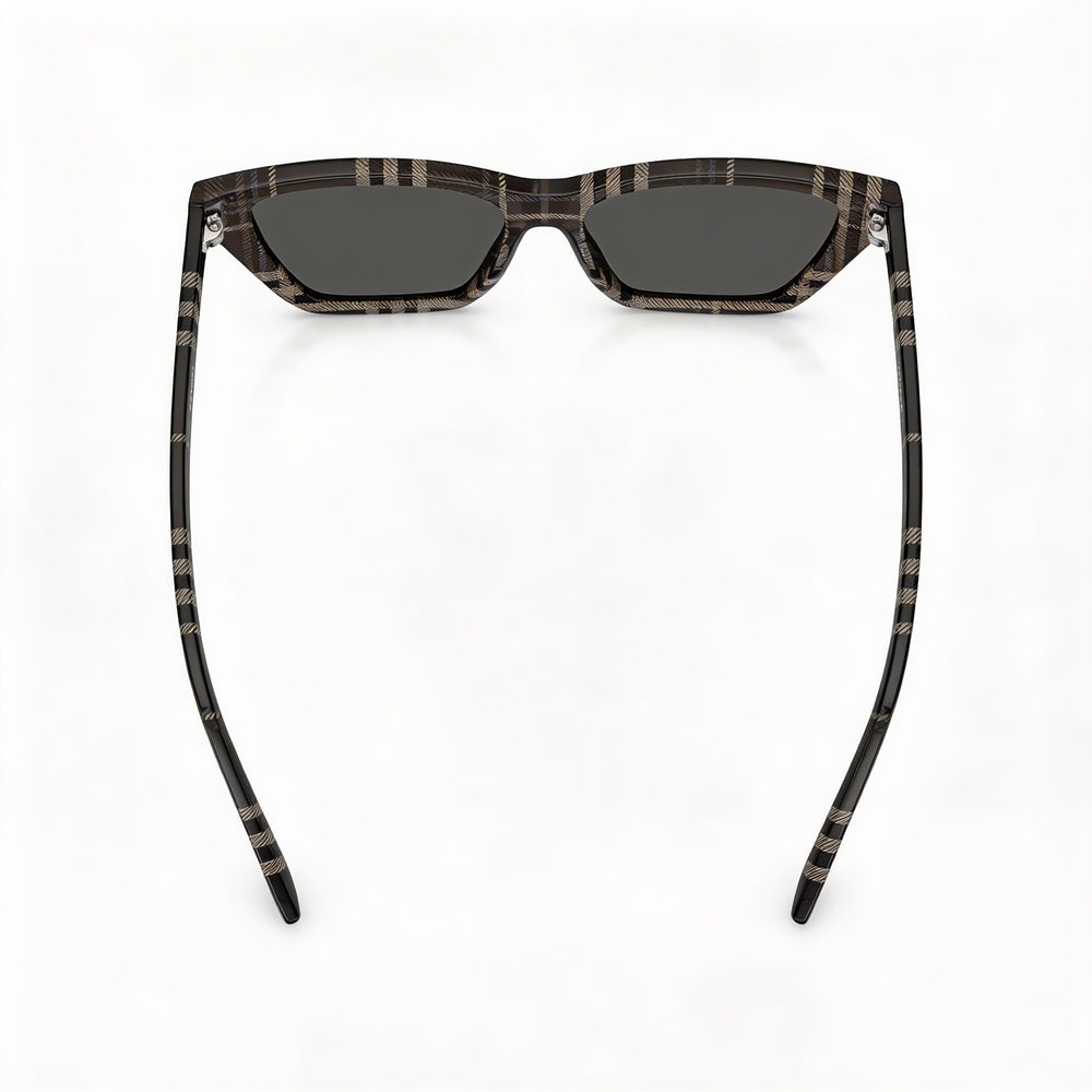 BURBERRY Casual Women's Cat Eye Style Prescription Eyeglasses with Glass Lenses, 50mm Lens Width