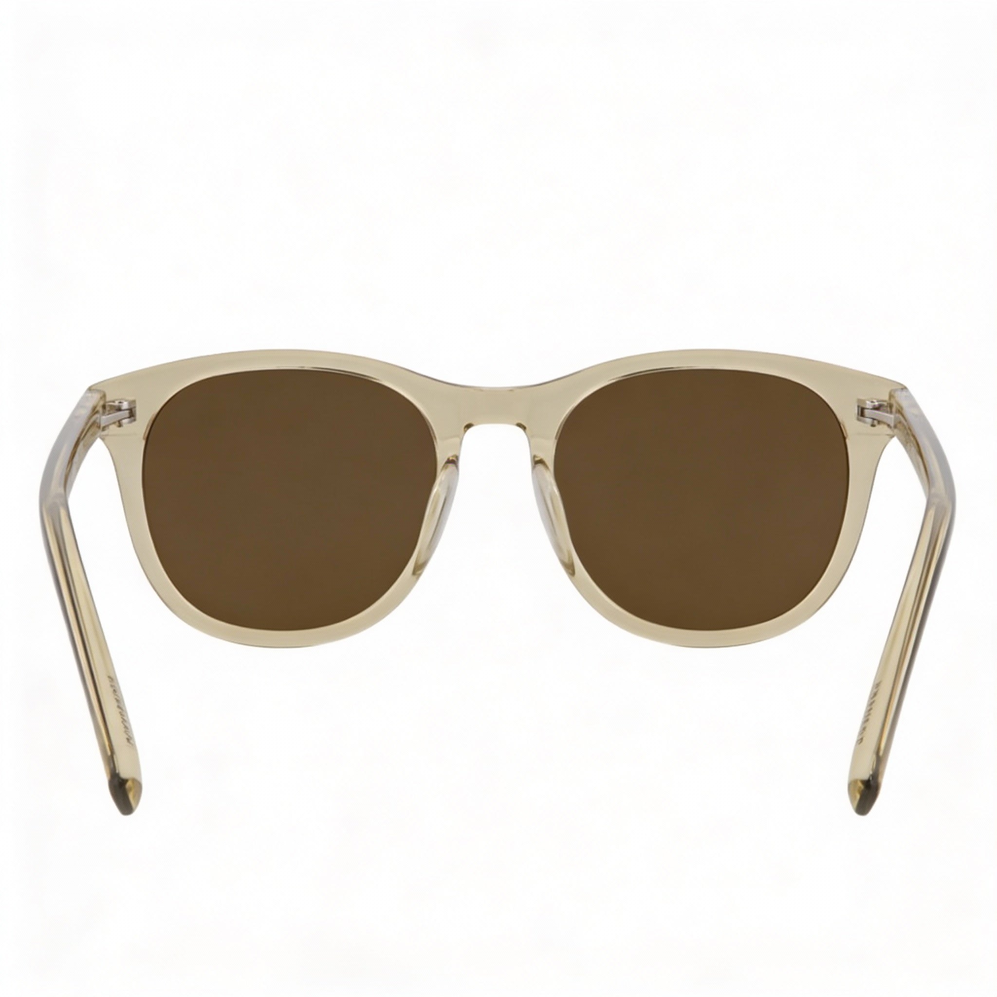 Saint Laurent Round/Oval Unisex Yellow Yellow Brown Plastic Frame Sunglasses, 53-21-145mm Dimensions, Photo 3