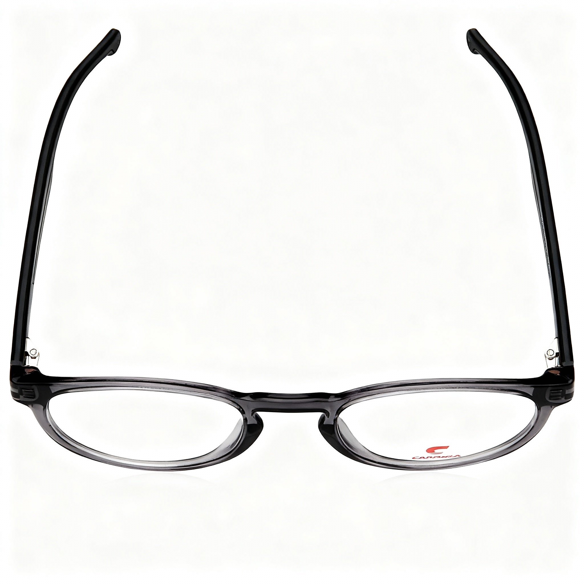 Carrera 8886 Modern Women's Propionate Eyeglasses, Grey Black, Non-Polarized Lenses, 50-20-145mm, Photo 3