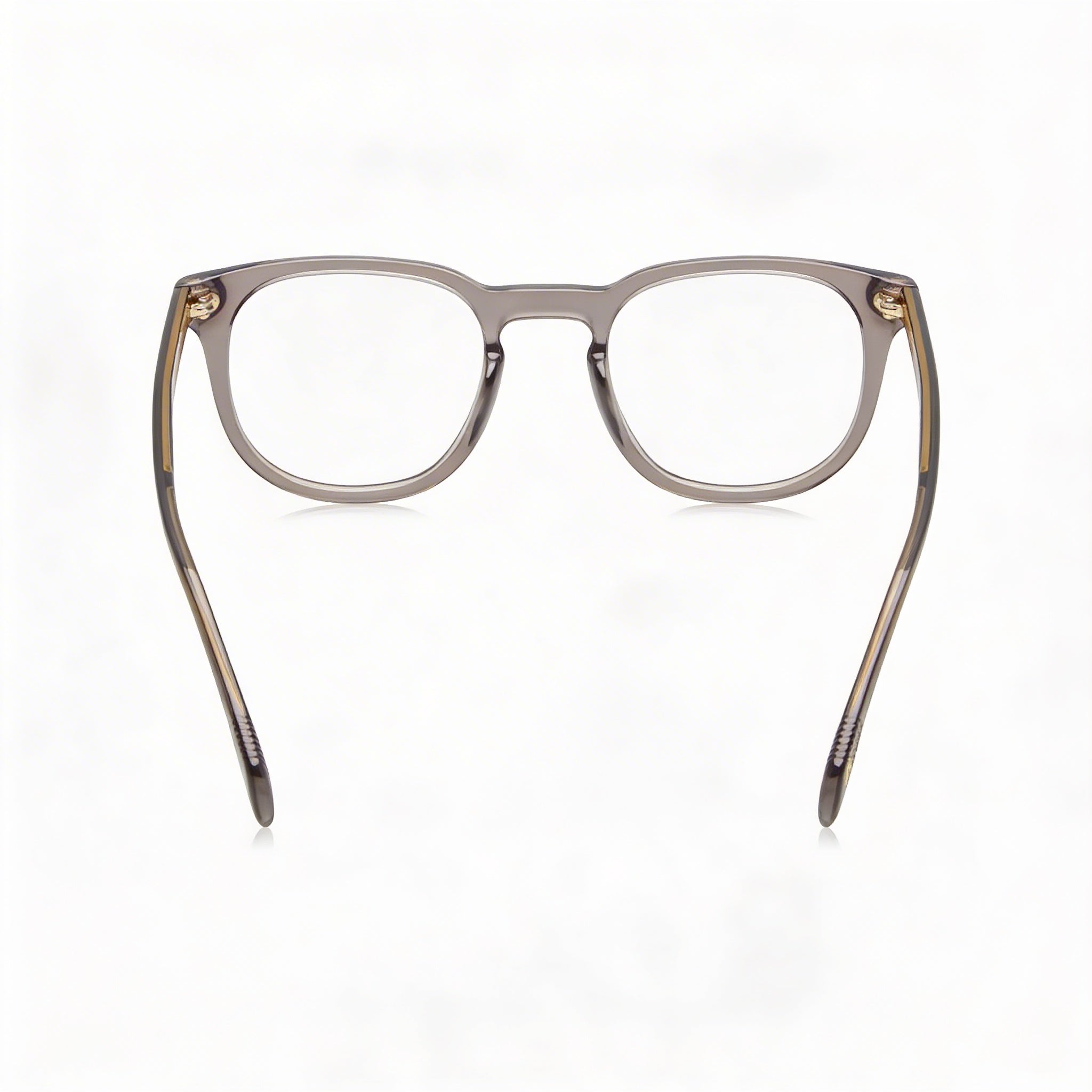David Beckham Db 1072 Men's Plastic Optical Frames in Grey, featuring a 50mm lens width, 22mm bridge width, and 145mm temple length., Photo 4
