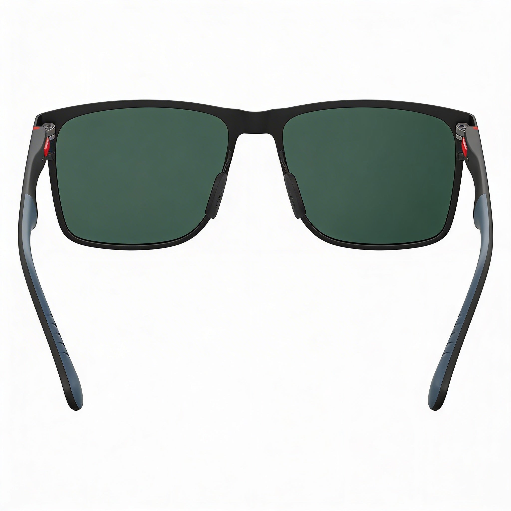 Carrera 8026/S Unisex Matte Black Green Alloy Steel UV Protective Gradient Polycarbonate Sunglasses 57mm, Photo 4