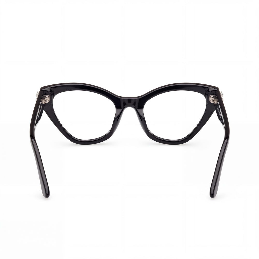 GUESS by Marciano Gm50038 Women's Shiny Black Plastic Frame Eyewear with Polycarbonate Lenses 53-21-140mm