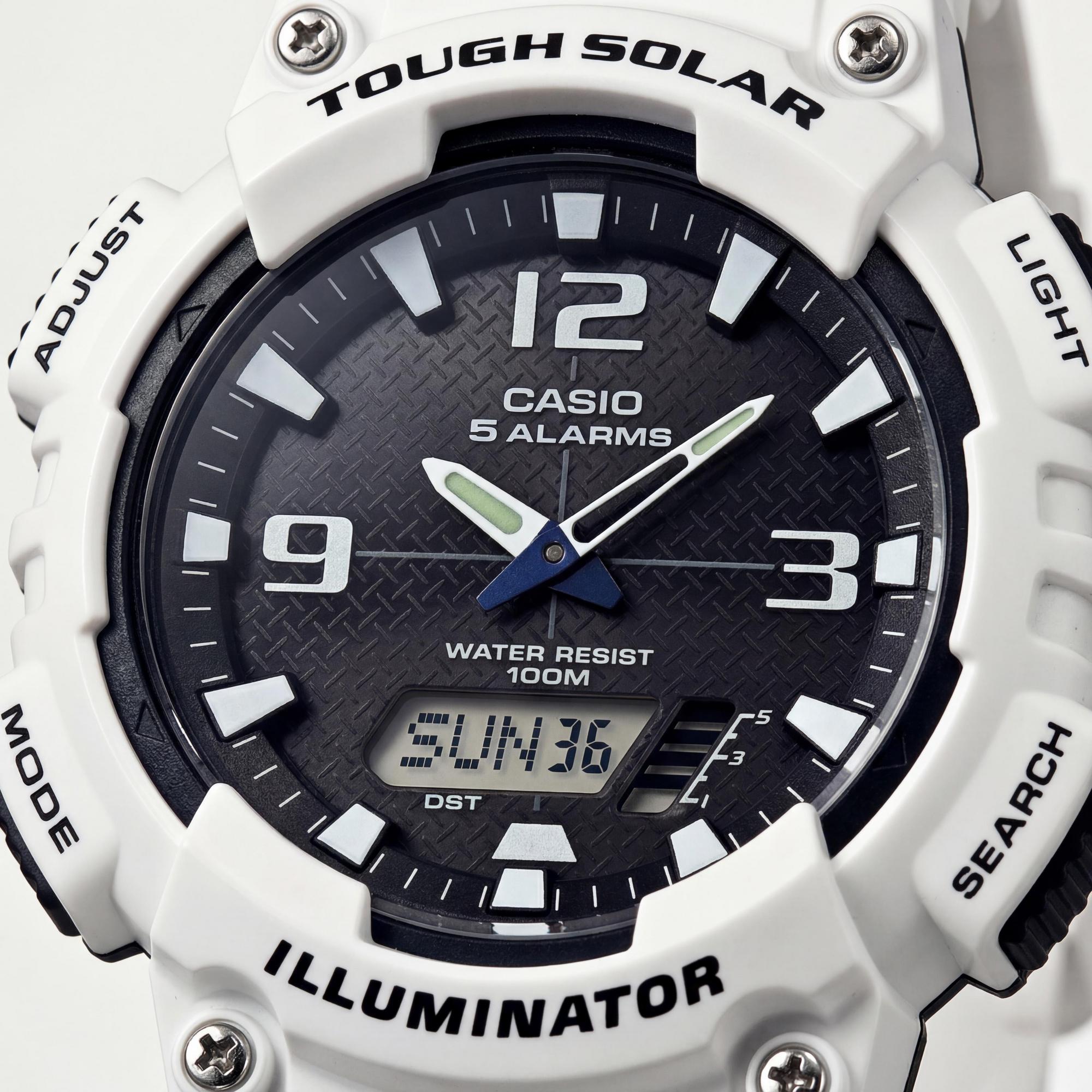 Casio AQ-S810WC-7AV Men's Solar Watch, 46.63mm, Photo 2