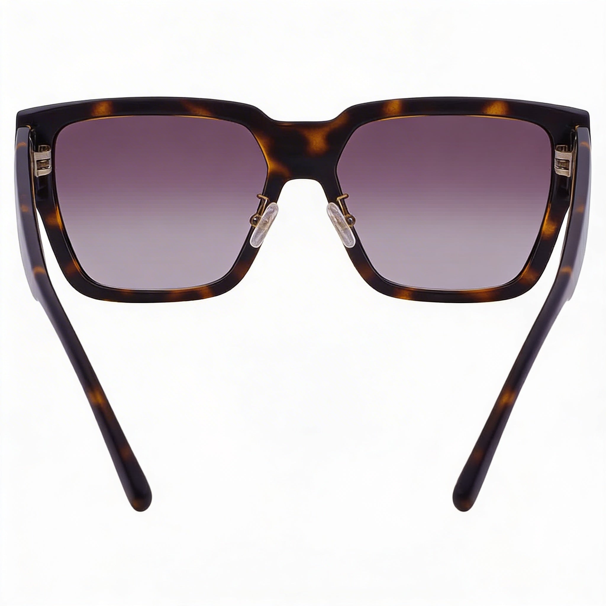 Versace Classic Unisex Sunglasses: Tortoise Injected Frame, Polarized Grey Gradient Polycarbonate Lenses 57mm, Photo 2