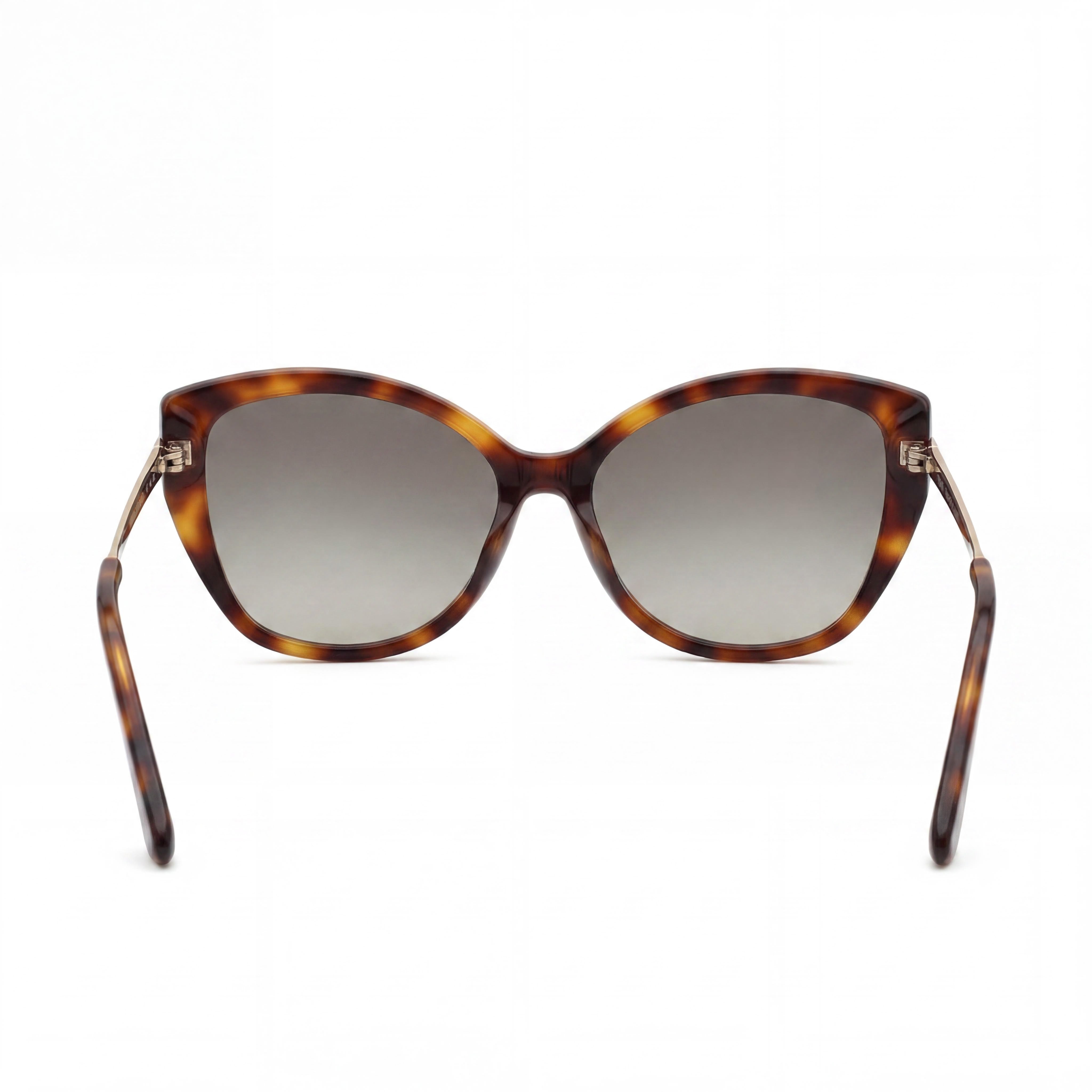 Longchamp Women's LO627S Butterfly Havana Plastic Brown Gradient Acetate 57mm UV Protection Sunglasses, Photo 4