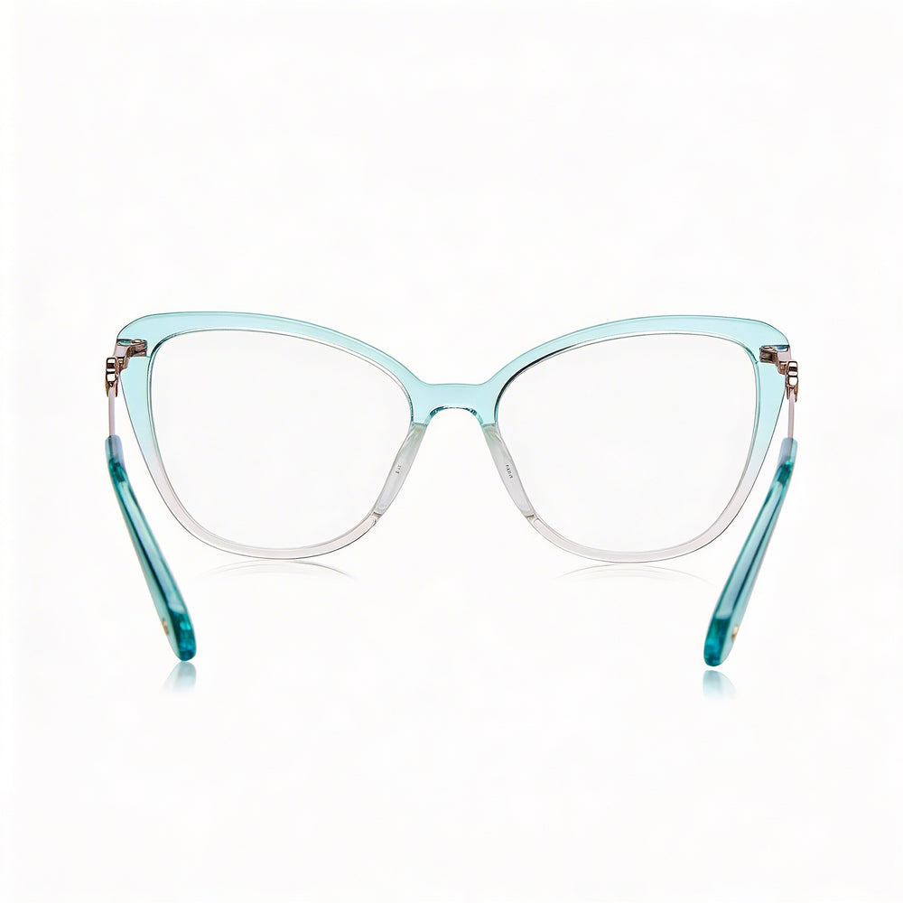 kate spade new york FLAVIA Gafas de sol de acetato verde y rosa para mujer con lentes de policarbonato, 51 mm