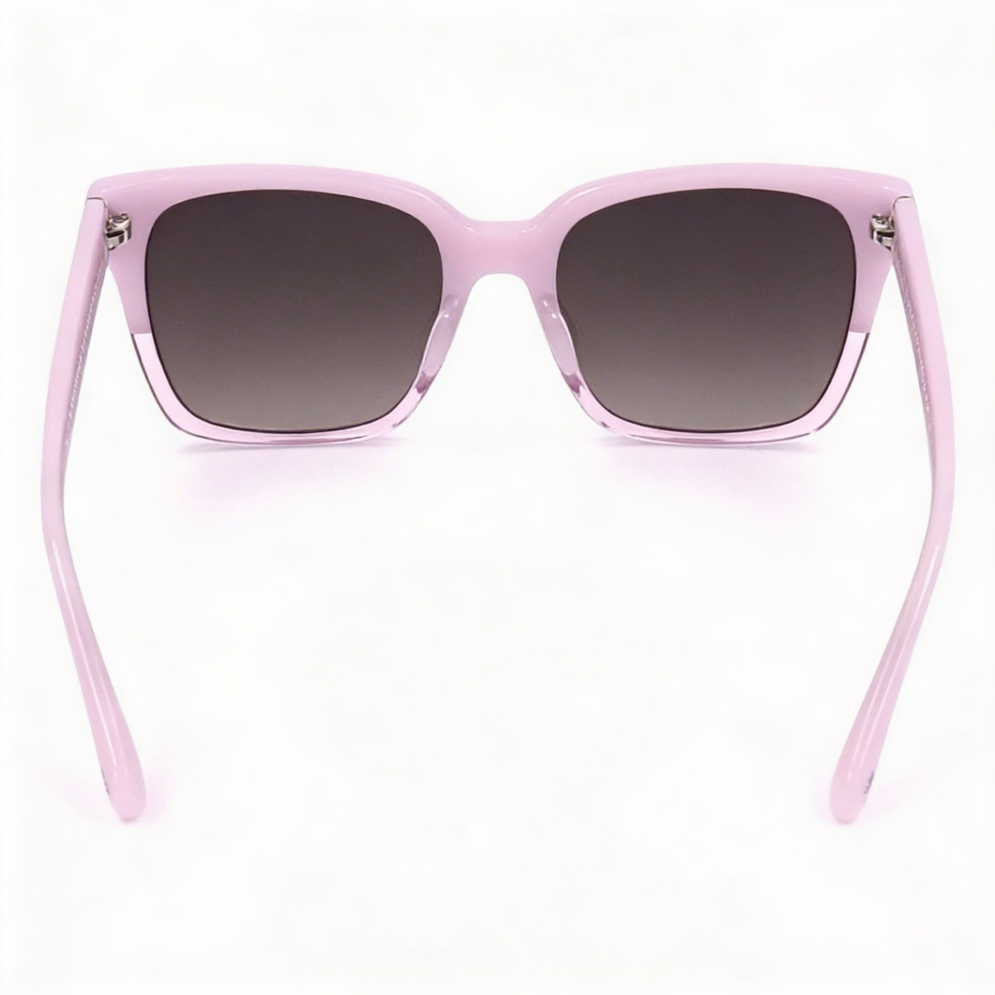 Gafas de sol Kate Spade New York para mujer, estilo casual, con montura cuadrada de acetato en marrón violeta y lentes marrones degradadas, 55 mm, protección UV, no polarizadas, Photo 3