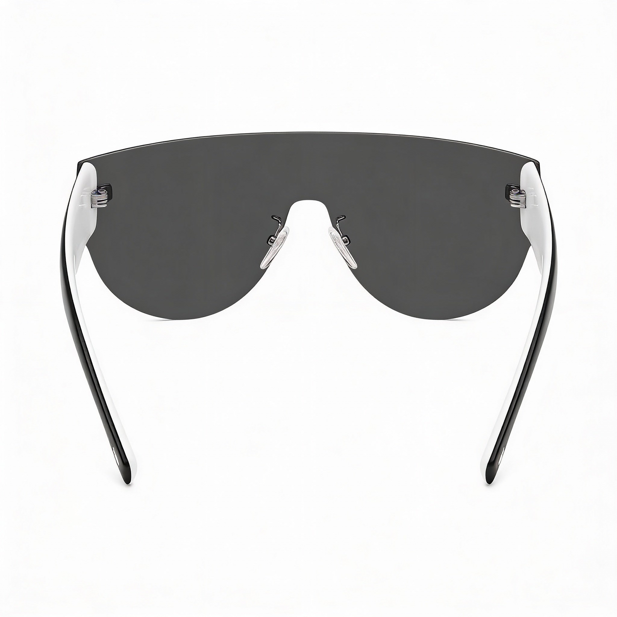 Carrera Modern Unisex Sunglasses Nylon Frame 80s Ir Black White with 99mm UV Protected Lenses, Photo 3
