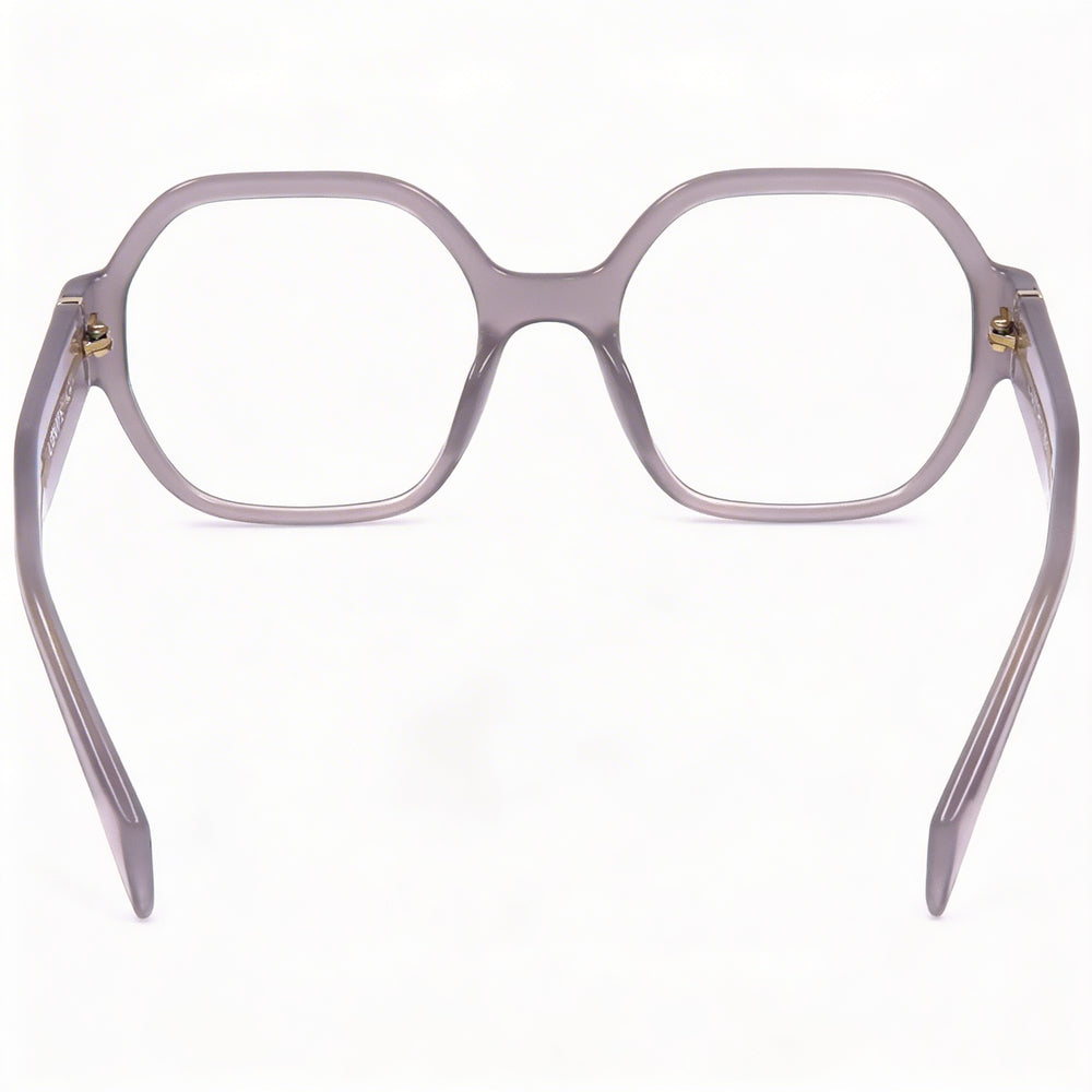 Gafas de sol unisex modernas Levi's con montura de acetato y lentes de policarbonato con protección UV, gris, 52 mm