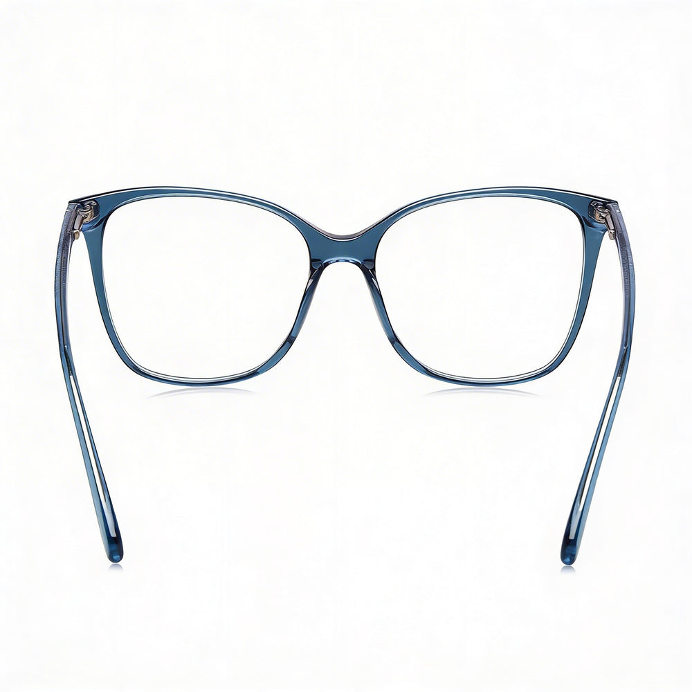 Kate Spade New York Modern Unisex Sunglasses with Blue Polycarbonate Lenses, 52mm Lens Width