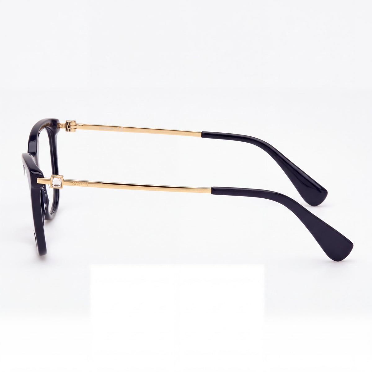 MaxMara Mm5070 Women's Blue Plastic Full Rim Polycarbonate Transparent Lens Eyewear 54-14-140, Photo 3
