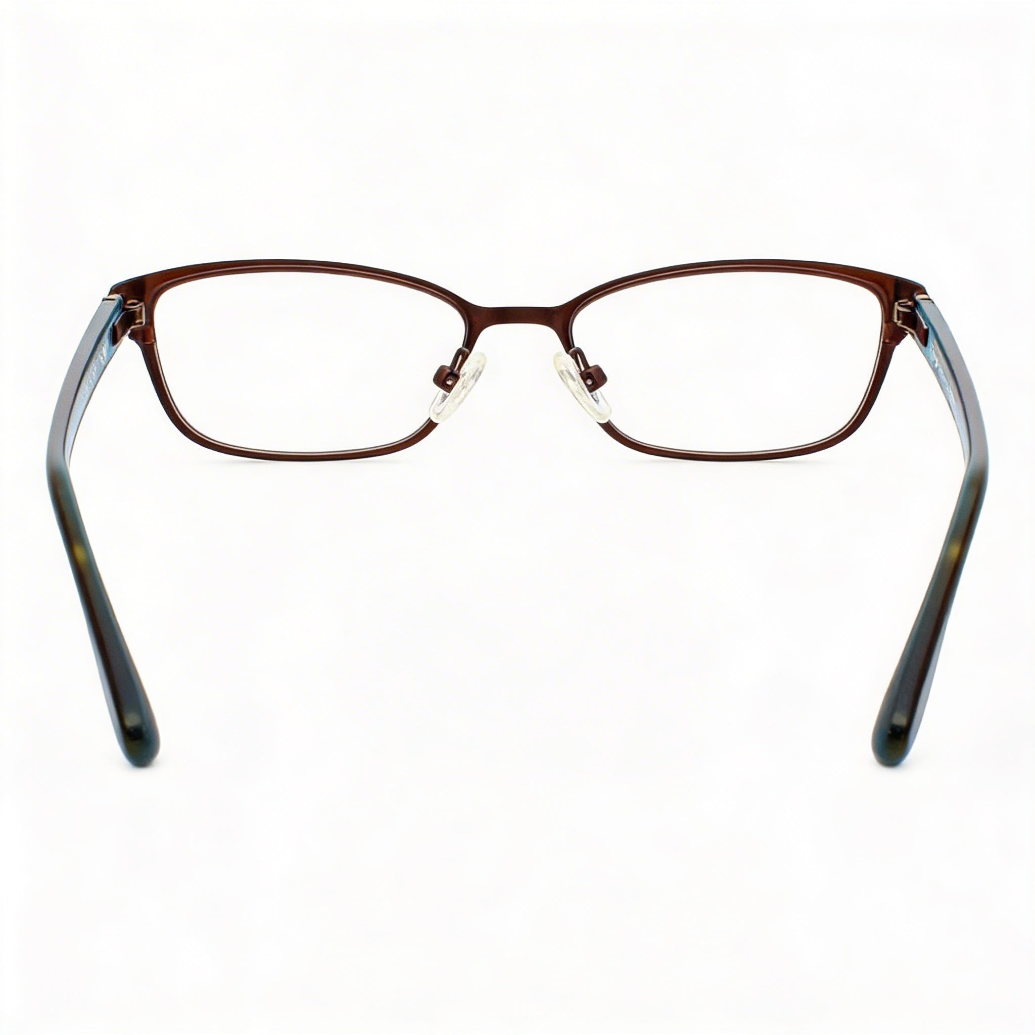 GUESS Gu2515 Women's Eyeglass Frames in Matte Dark Brown Composite, Full Rim Style, 50mm Lens, Photo 3
