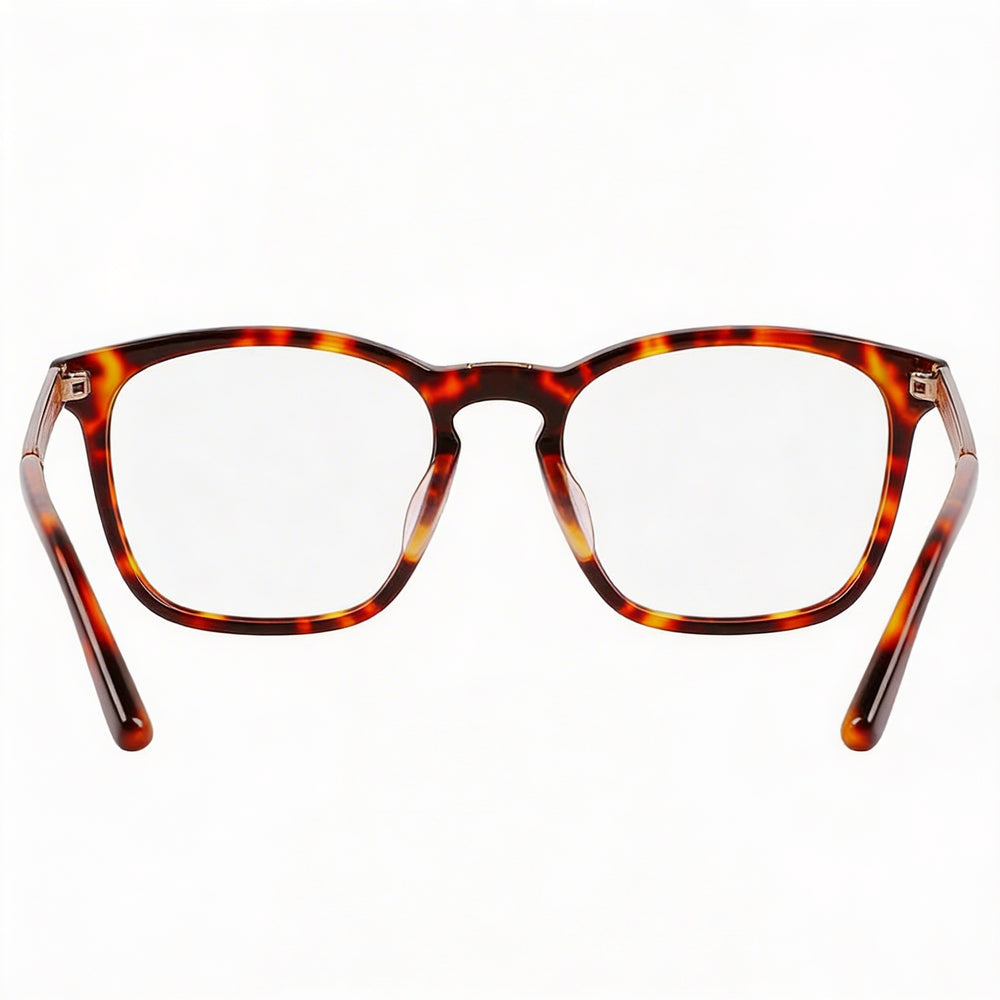 Calvin Klein Ck22503 Gafas de Metal Burdeos Habana para Hombre con Lentes 53-19-145