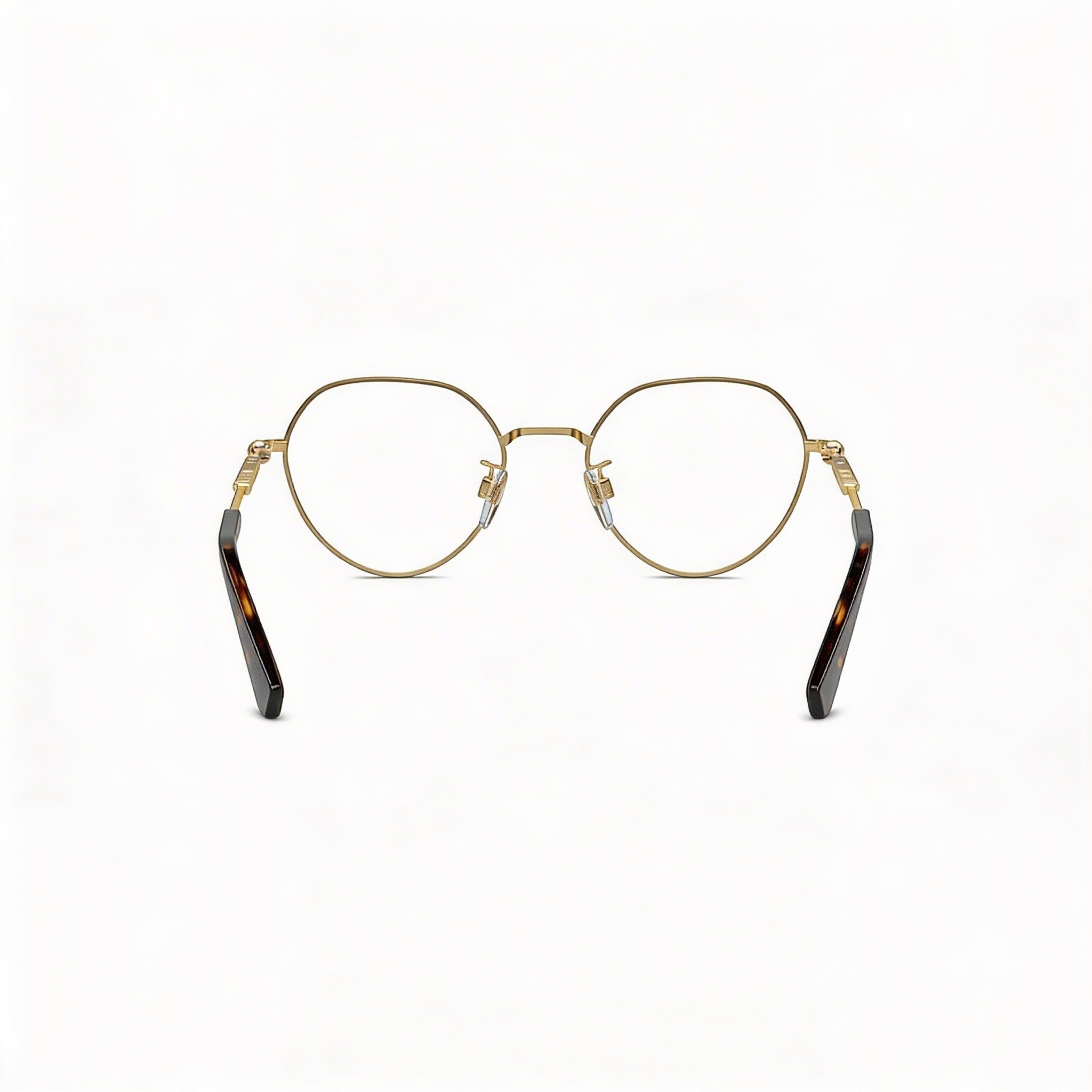 Monturas ópticas Burberry BE1388D de metal marrón para hombre con lentes de 51 mm, puente de 19 mm y patillas de 130 mm, Photo 3