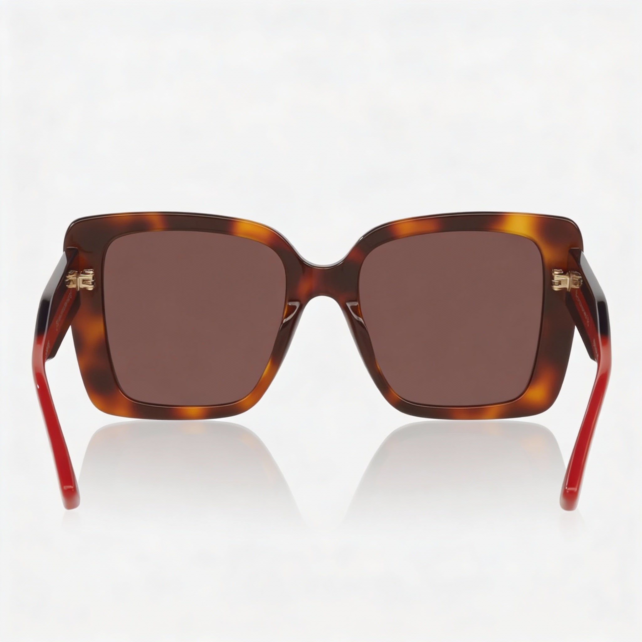 Gafas de sol Gucci GG1861S de plástico con forma de mariposa para mujer, montura azul habana y marrón, lentes marrones de 53 mm, Photo 3