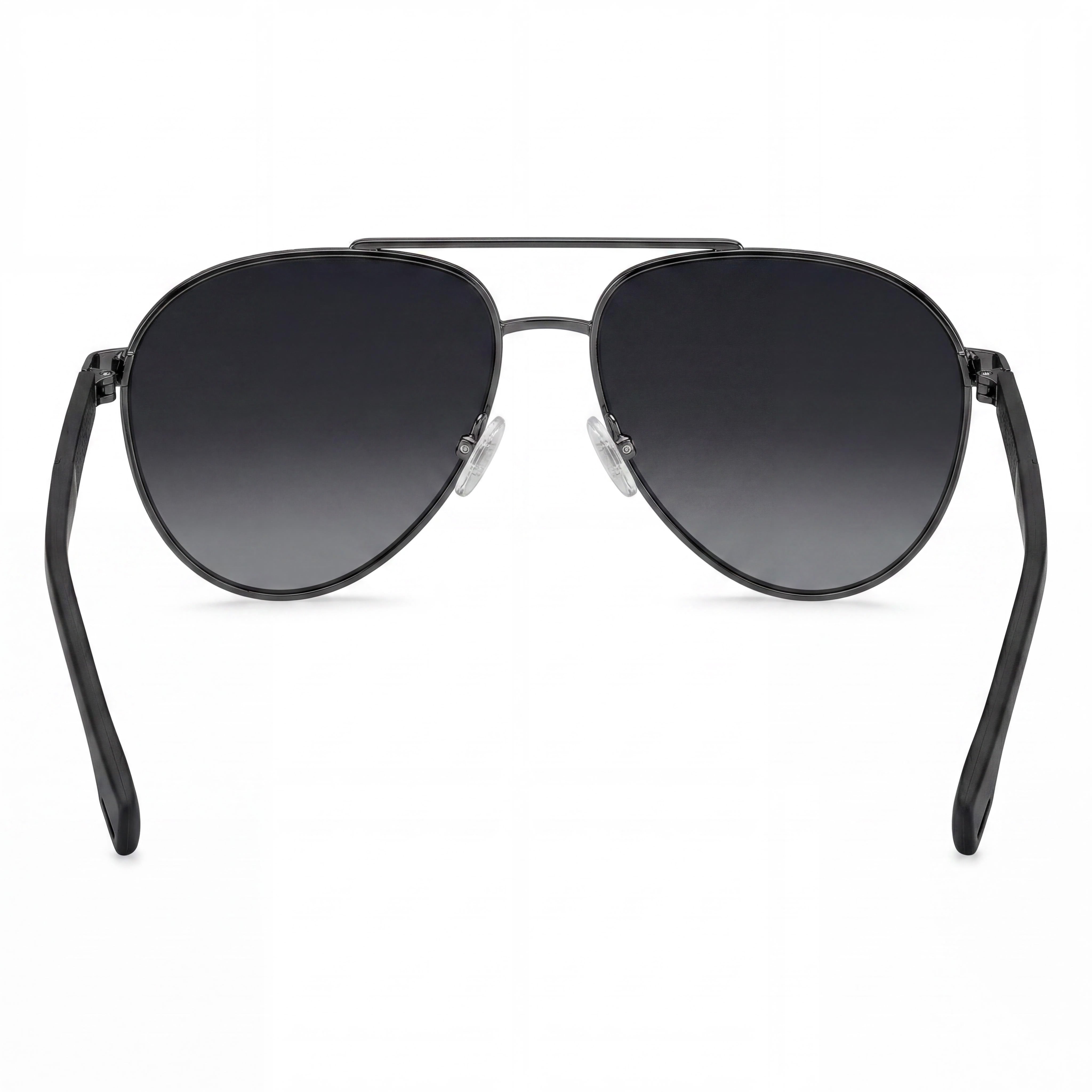 Hugo Boss Brown Grey Aviator Sunglasses Unisex, 60mm, Photo 4