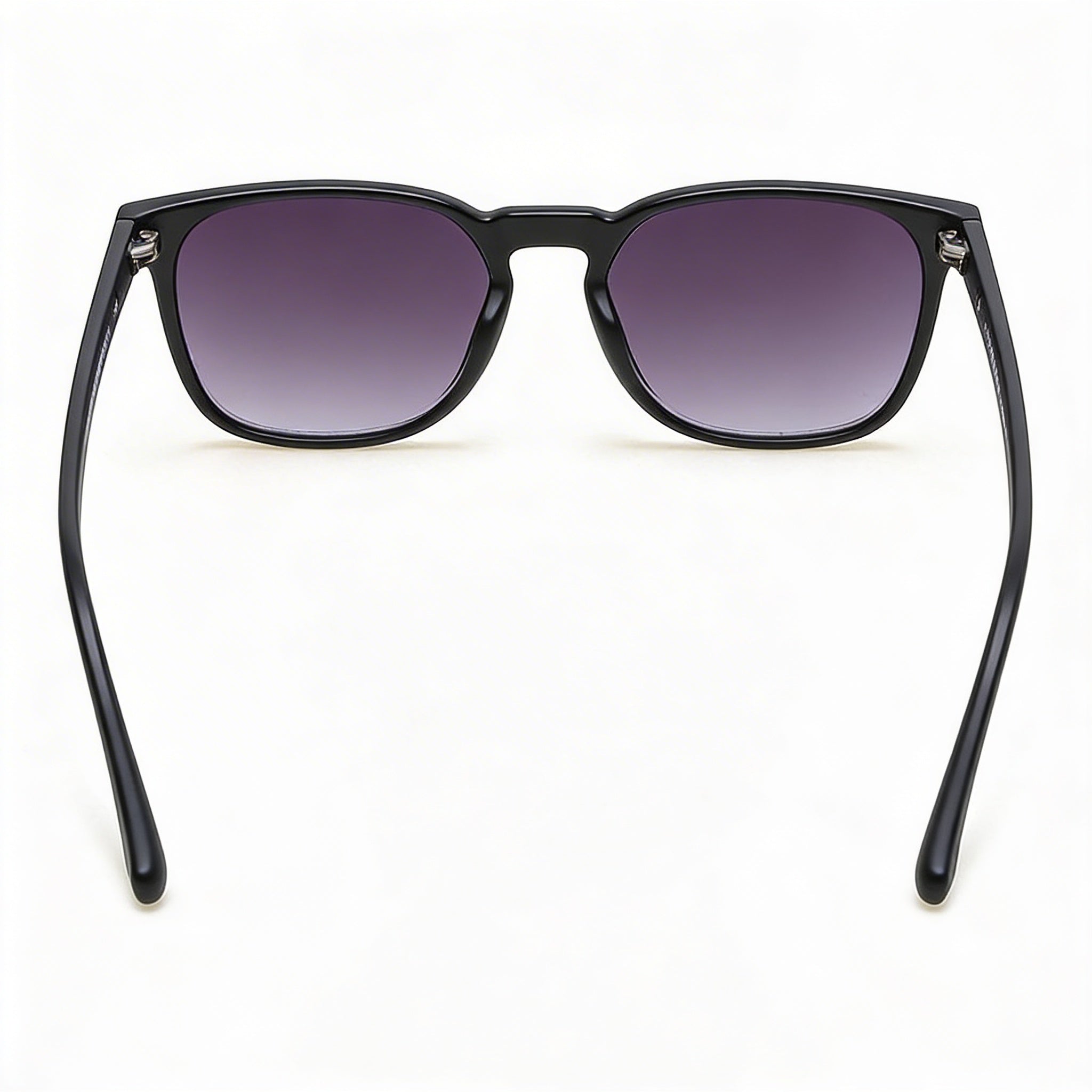 Kenneth Cole Men's Athletic Black Plastic Frame Non-Polarized Sunglasses with Smoke Lenses 53mm, Photo 3