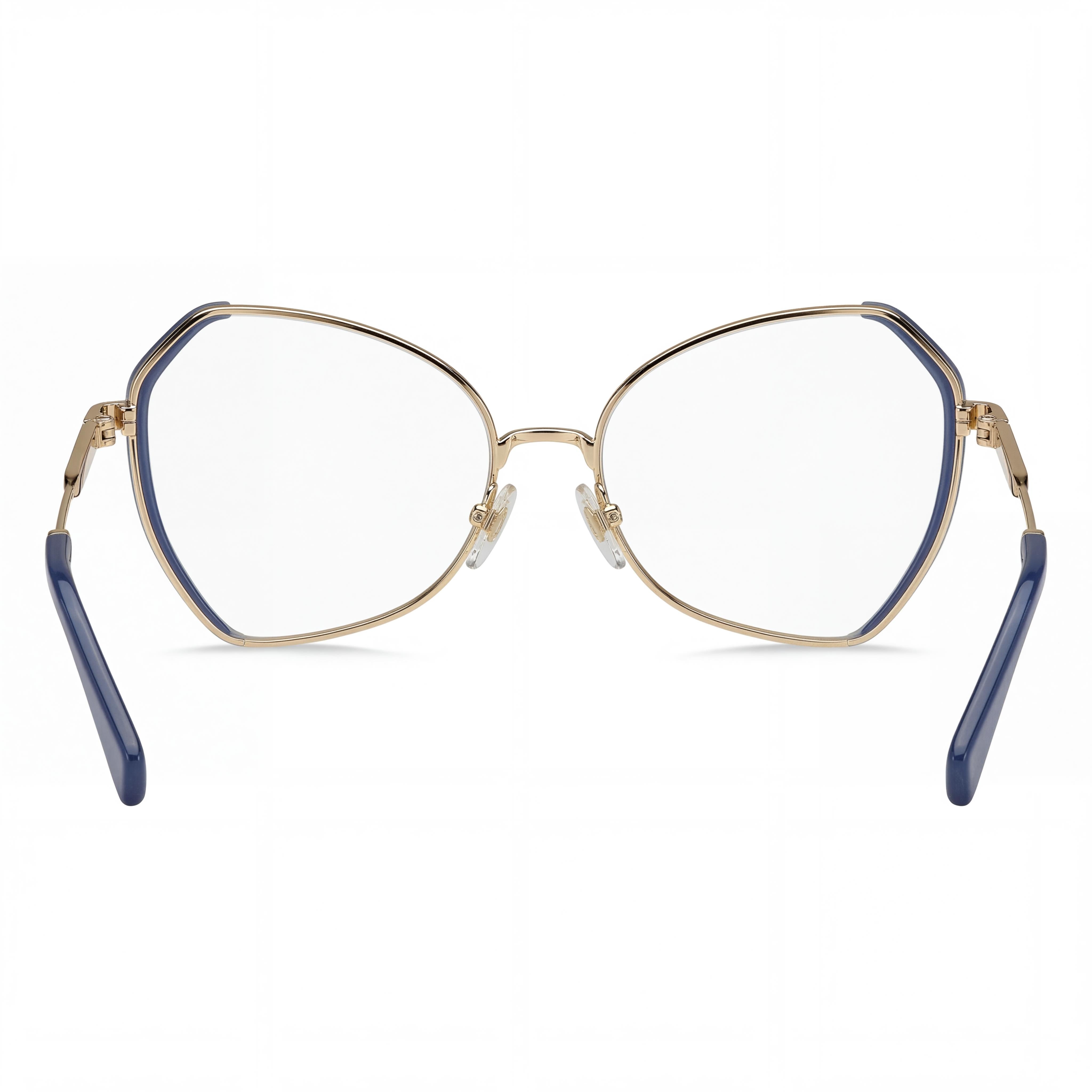 Gafas de sol temporales Marc Jacobs para mujer, de aleación de acero, doradas y azules, de 55 mm, Photo 3