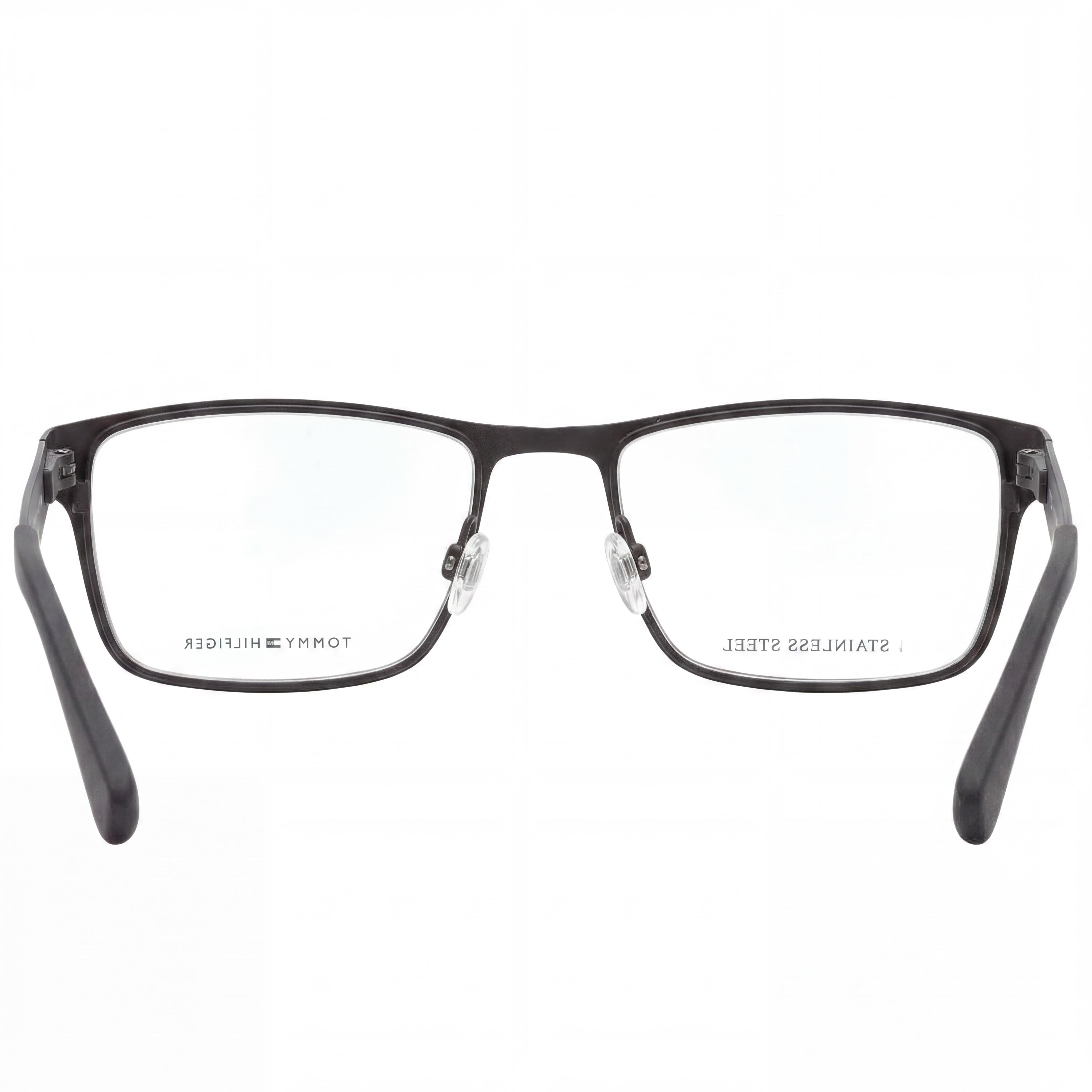 Gafas de sol Tommy Hilfiger Th 1543 clásicas unisex, montura de acero aleado negro mate, lentes de policarbonato no polarizadas de 54 mm, Photo 3