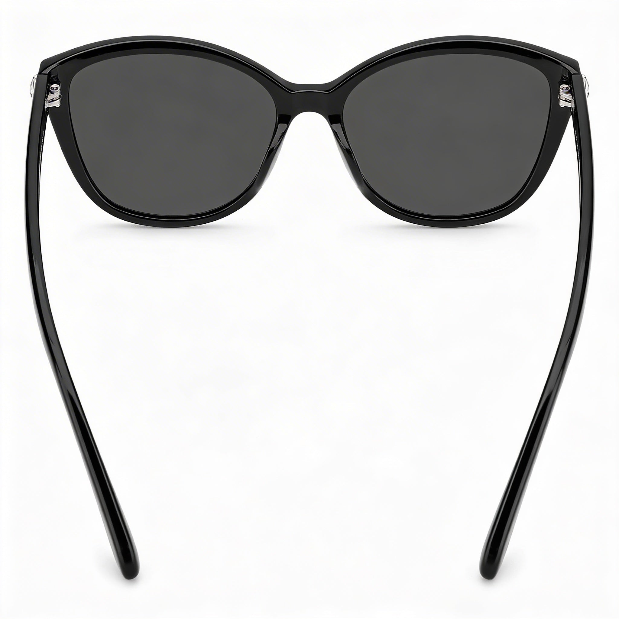 Gafas de sol Kate Spade New York Hensley/G/S para mujer, de plástico negro y gris, con protección UV, 55 mm, Photo 3