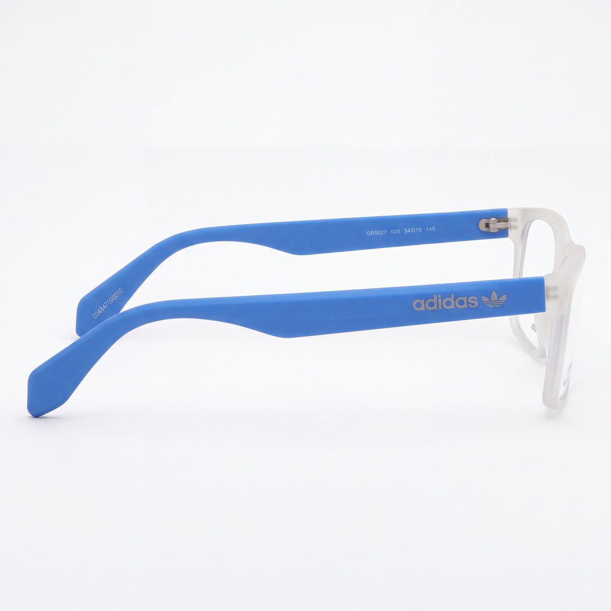 adidas Originals OR5027 Women's Crystal Matte Light Blue Lightweight Injected Frame Eyeglasses 54mm, Photo 2