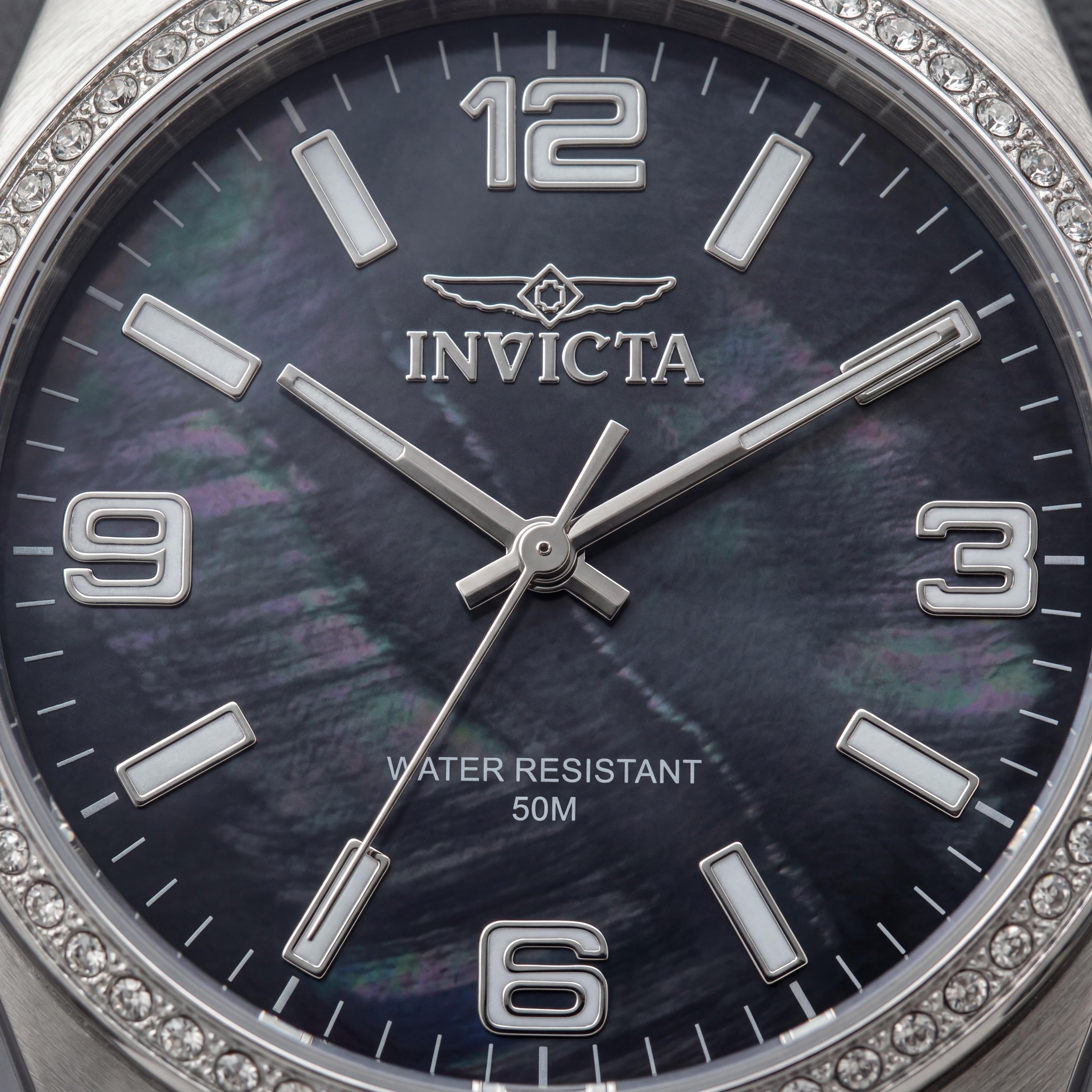 Invicta Specialty 50134 Women's 38mm Stainless Steel Quartz Mother Of Pearl Dial Bracelet Watch, Photo 2