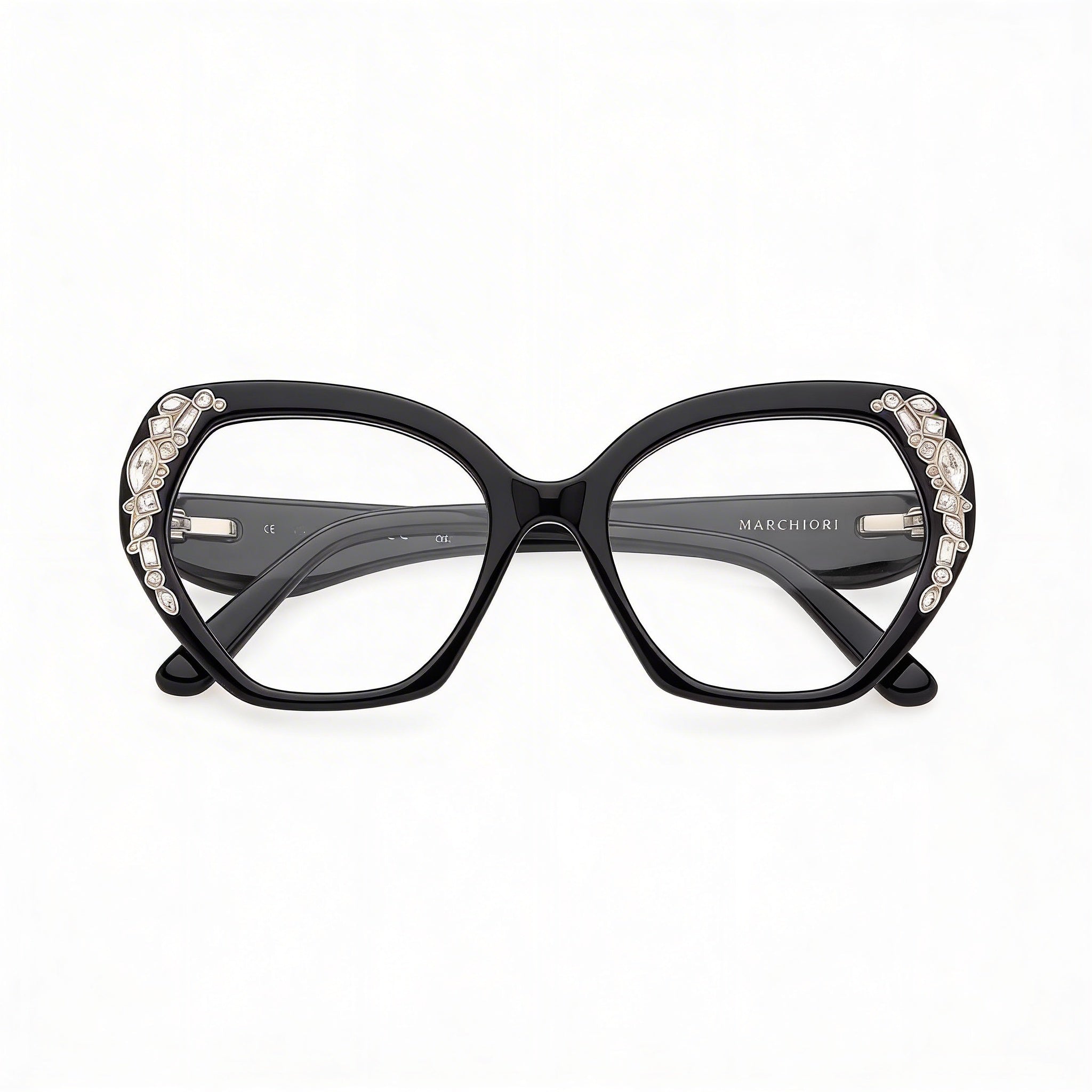 GUESS by Marciano Gm50039 Women's Non- Plastic Eyeglasses Shiny Black 53-18-140mm, Photo 3
