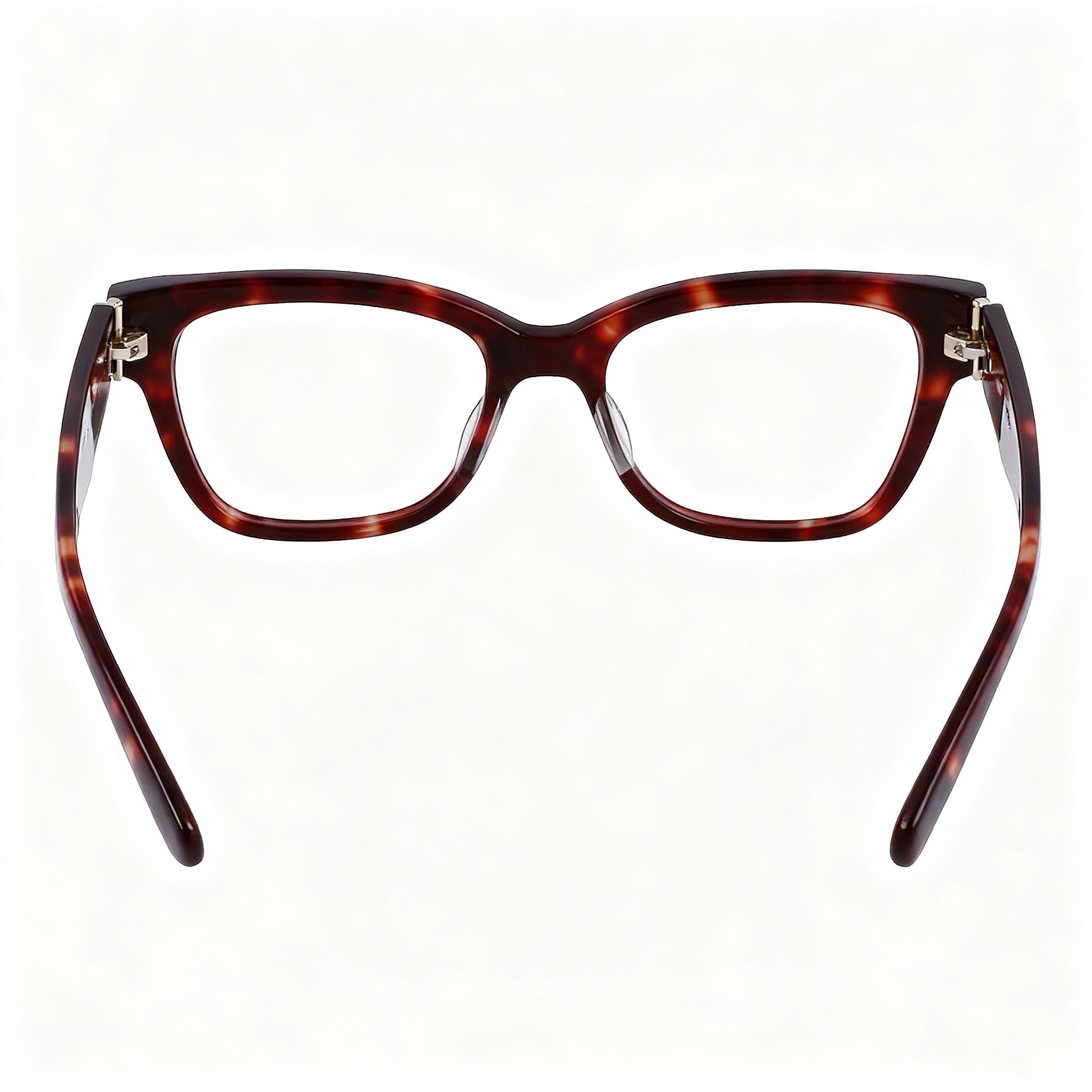 Longchamp LO2713 Women's Full Rim Square Plastic Eyeglasses, Red Havana, 54-17-140, Photo 4