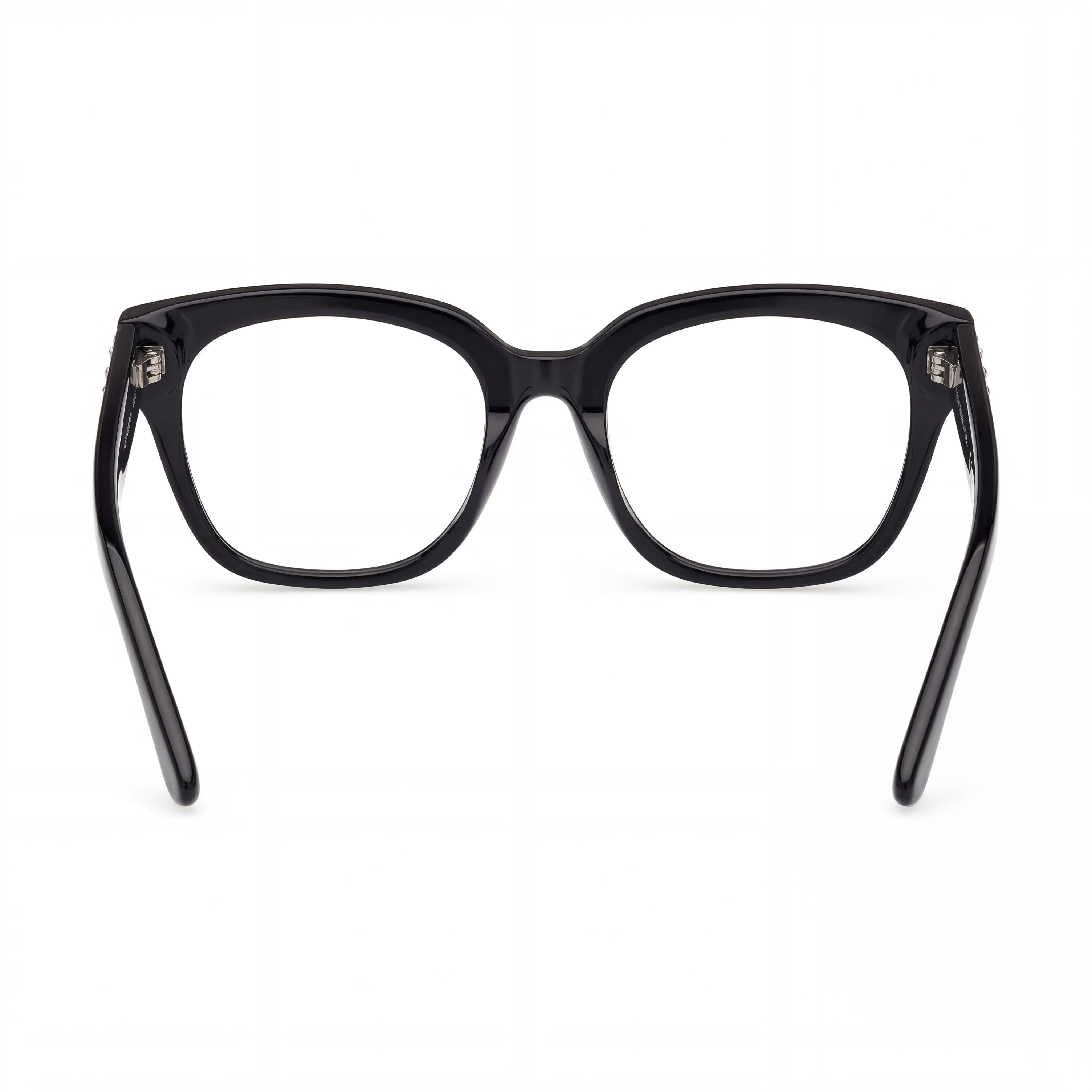 GUESS by Marciano Gm50017 Women’s Shiny Black Plastic Frame Eyewear with Polycarbonate Lenses - Size 52/19/140, Photo 3
