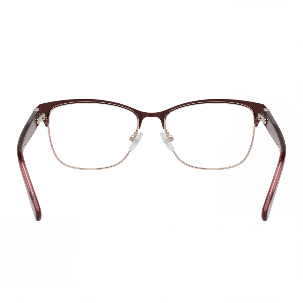 Gafas Harley-Davidson para hombre HD50057 con montura metálica en color burdeos y lentes de policarbonato. Ancho de la lente 54 mm, puente 15 mm, patilla 140 mm.