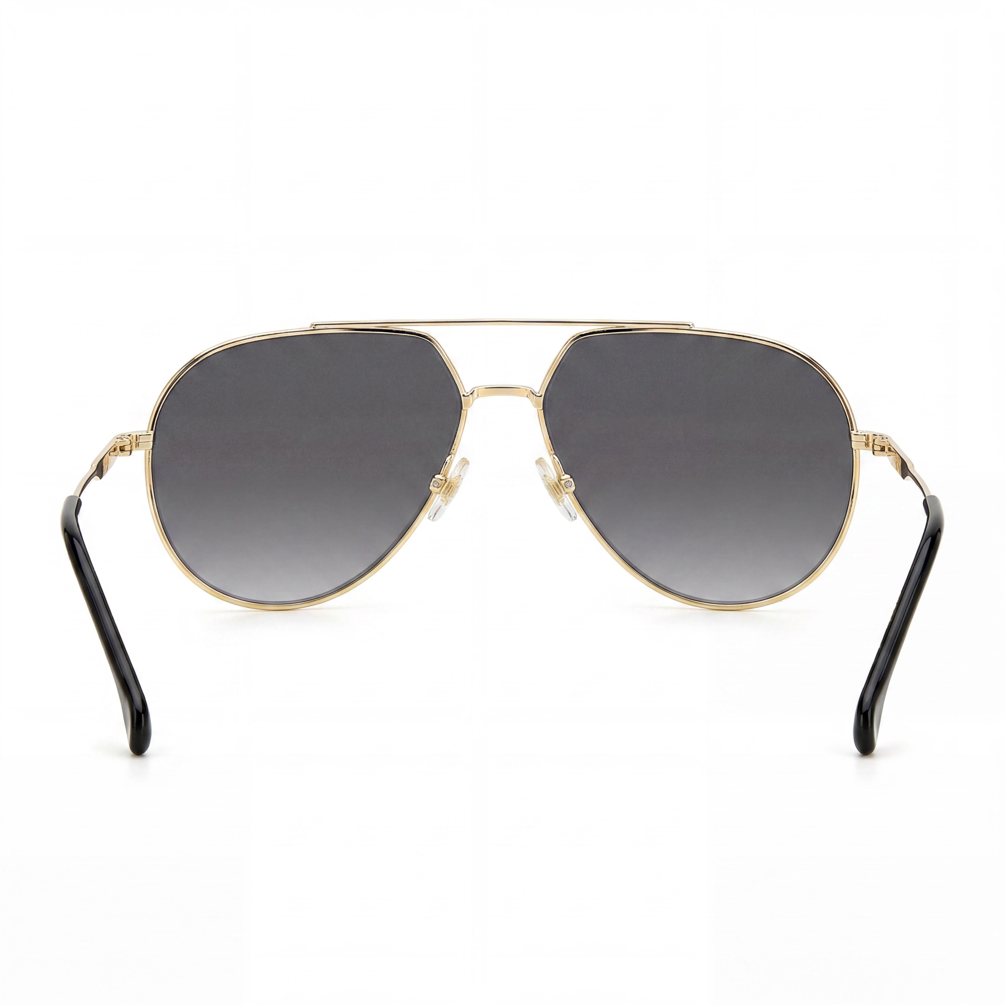Carrera 274/S Unisex Stainless Steel Gold Pilot Polycarbonate Non-Polarized UV Protection Sunglasses 61-14-150, Photo 4