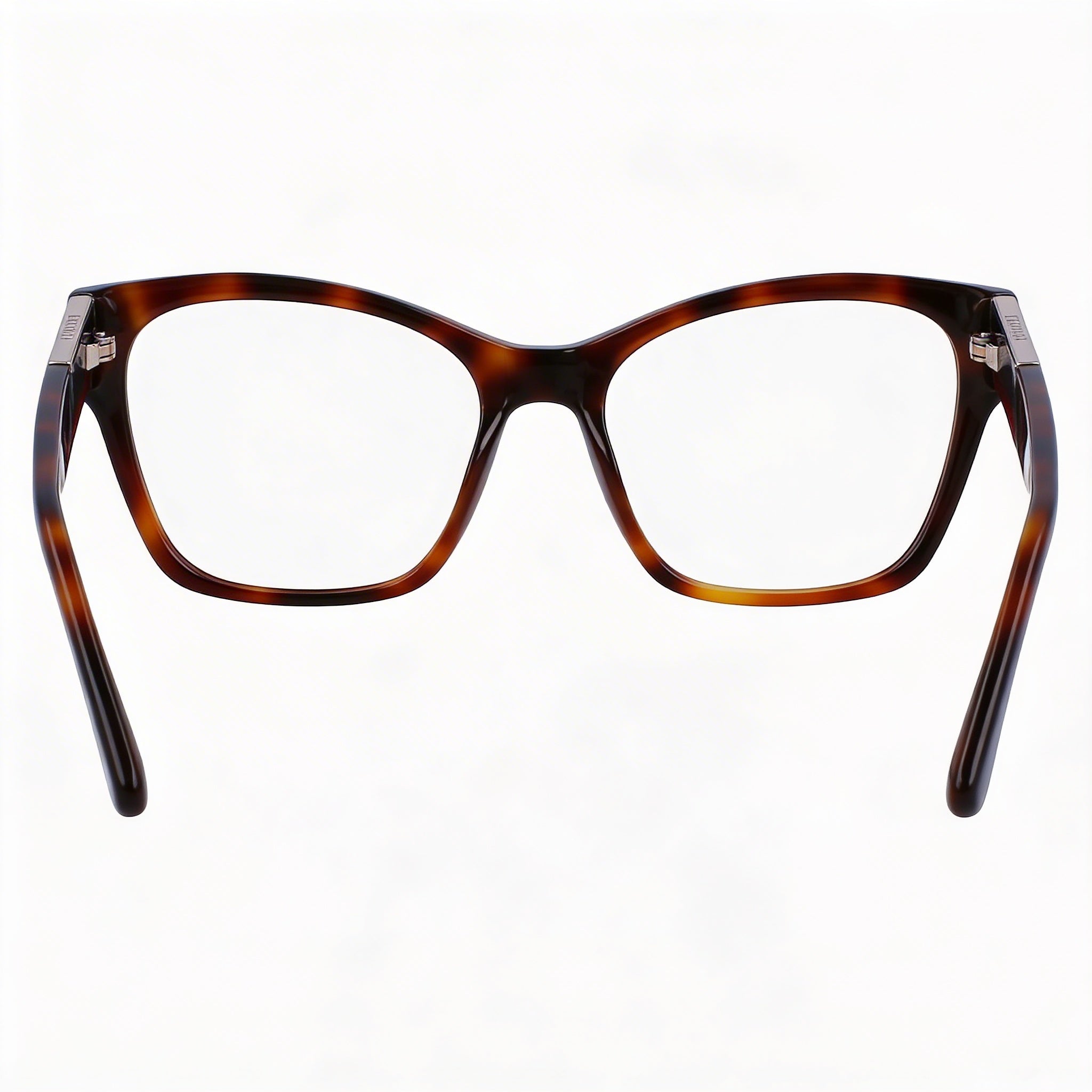 Lacoste Casual Men's Acetate Frame Eyeglasses in Havana Color, 54mm Lens Width, 17mm Bridge Width, 140mm Temple Length, Photo 4