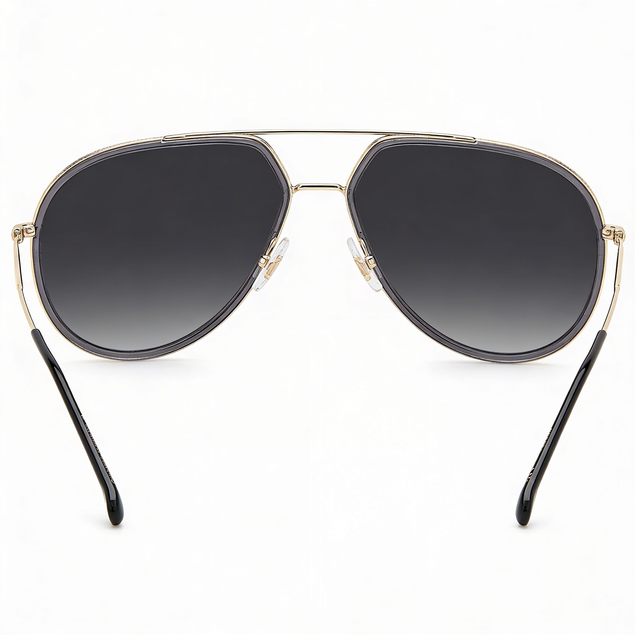 Carrera 295/S Gafas de sol unisex piloto de metal gris polarizadas con sombreado gris, 100 % protección UV, 58 mm, Photo 3