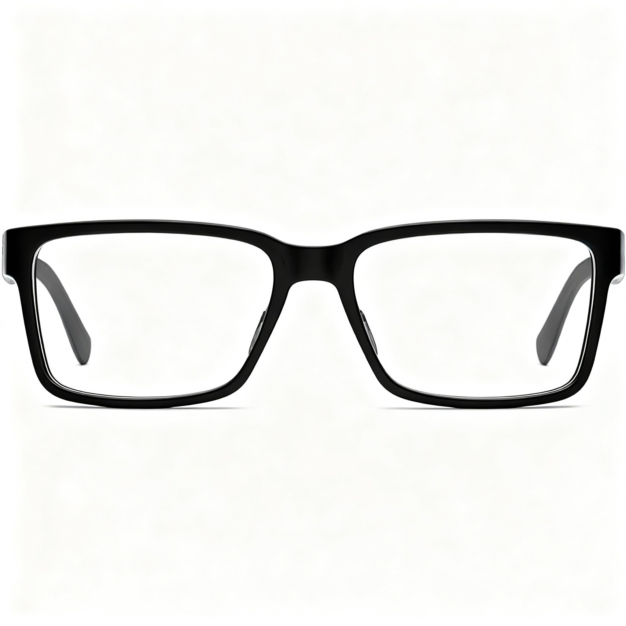 BOSS 0831/IT Men's Acetate Square Full Rim Optical Frame Eyeglasses in Matt Black, Size 55-17-140, Photo 4