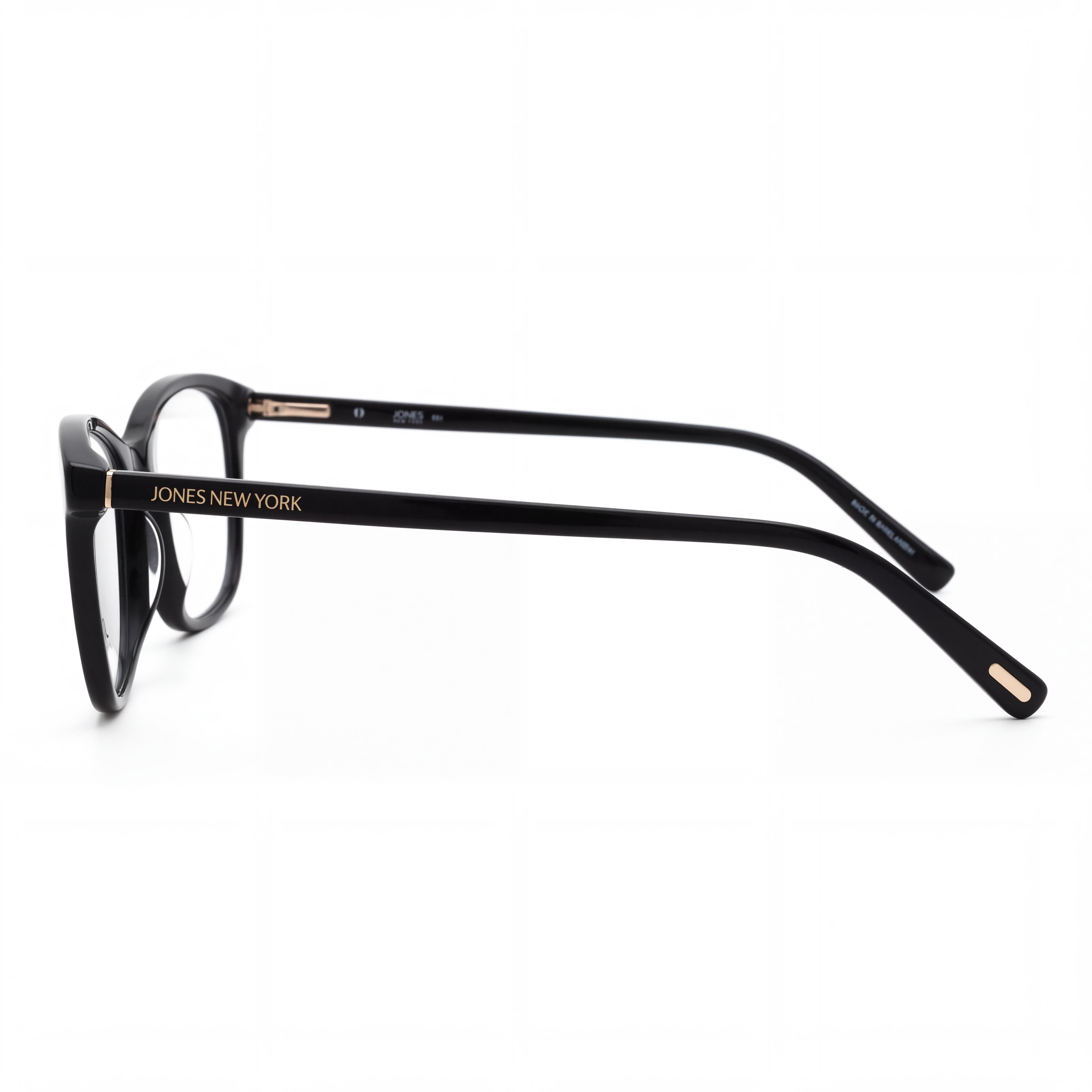 Gafas Jones New York J778 para hombre, montura de plástico negro, lentes de policarbonato polarizadas, tamaño 52-17-140 mm, Photo 2