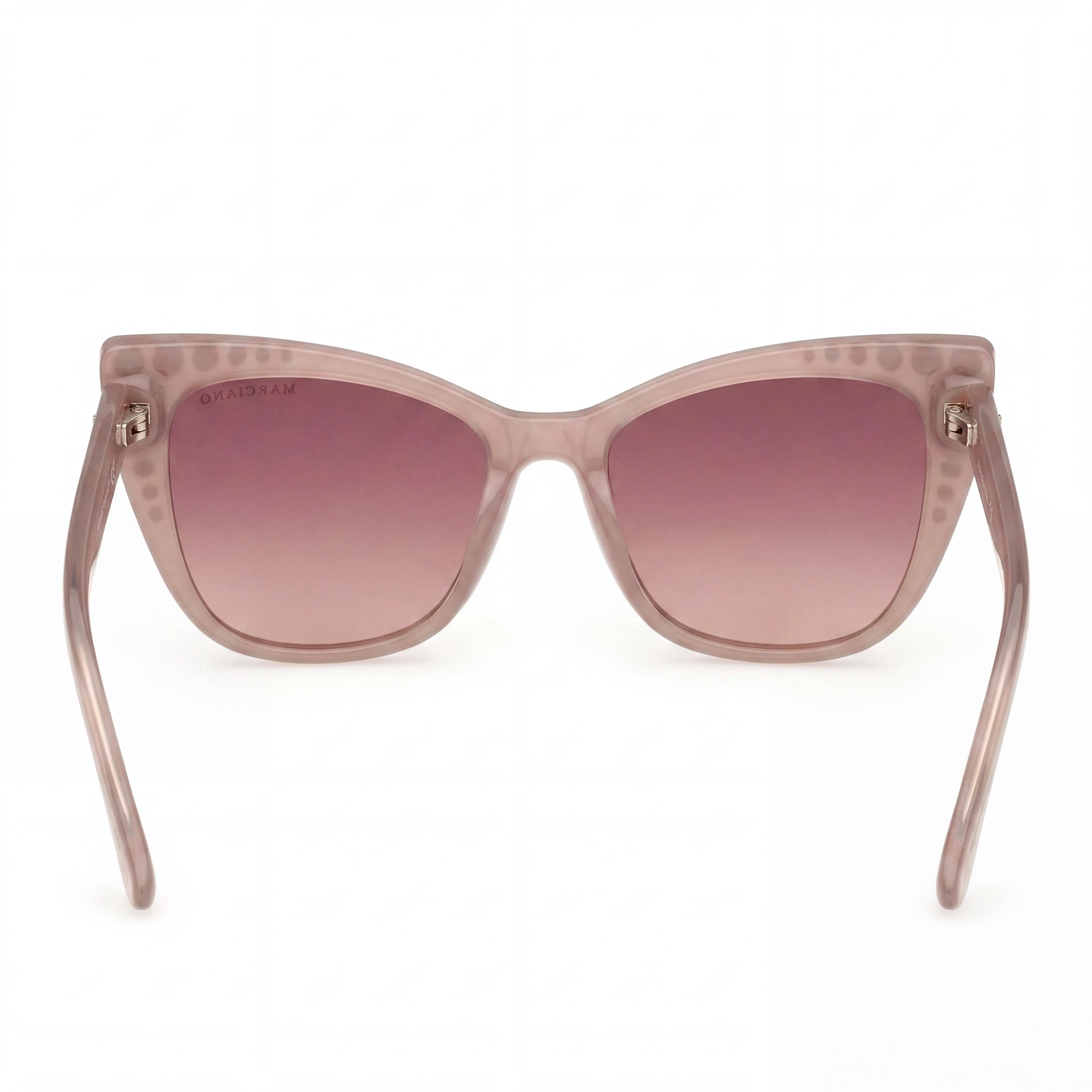 GUESS by Marciano Gm00000 Unisex Injected Frame, Shiny Beige, Non-Polarized Lenses 54/17/145, Photo 3