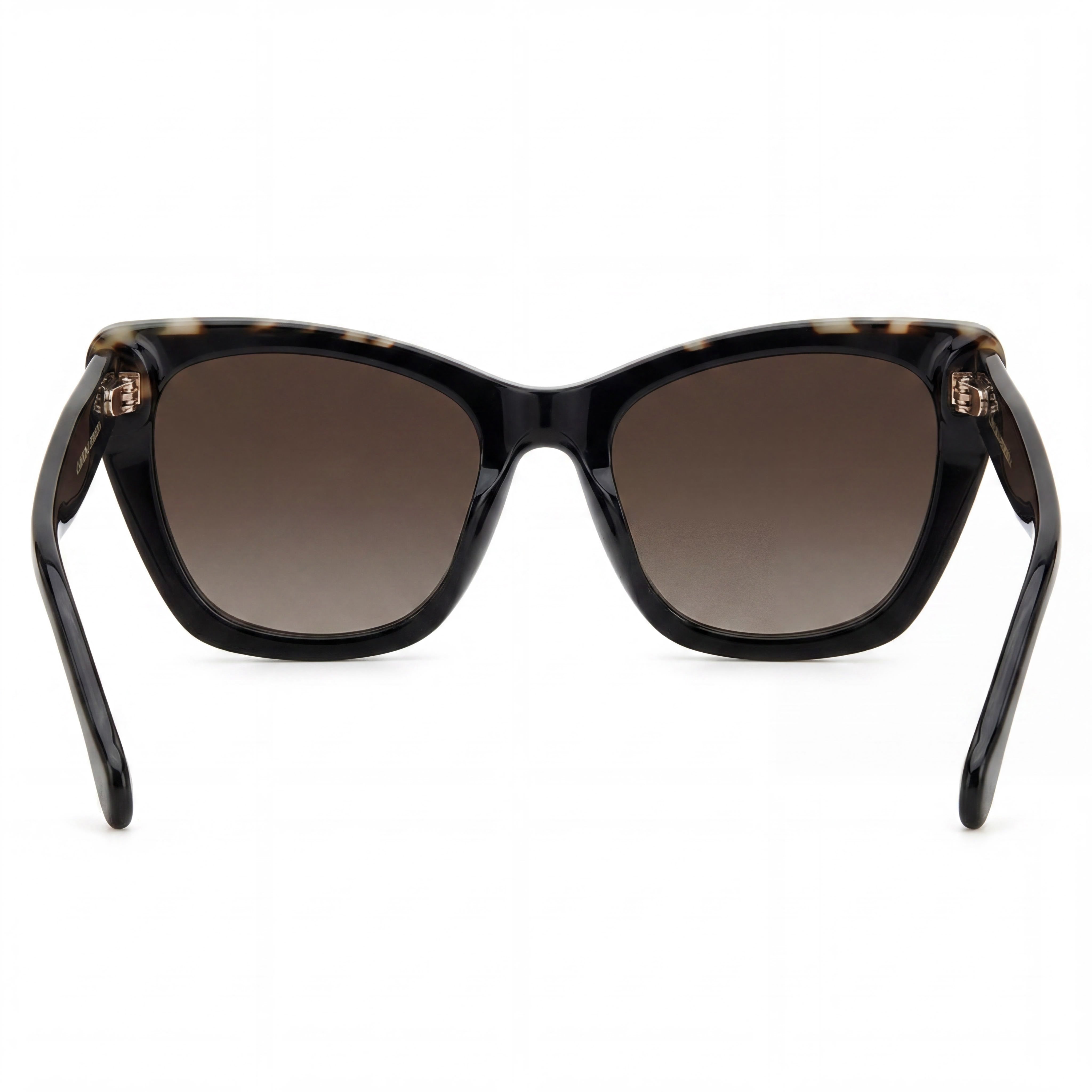 Gafas de sol Carolina Herrera para mujer, de acetato negro Habana, no polarizadas, con protección UV del 100%, 55 mm, Photo 3