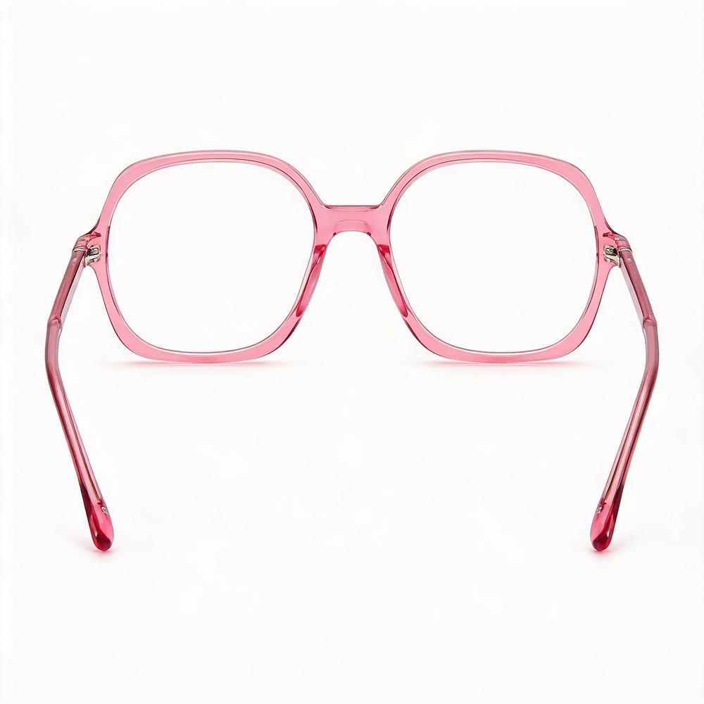 Isabel Marant Feminine Women's Transparent Pink Acetate Frame Sunglasses with Pink Polycarbonate Lenses, 54mm