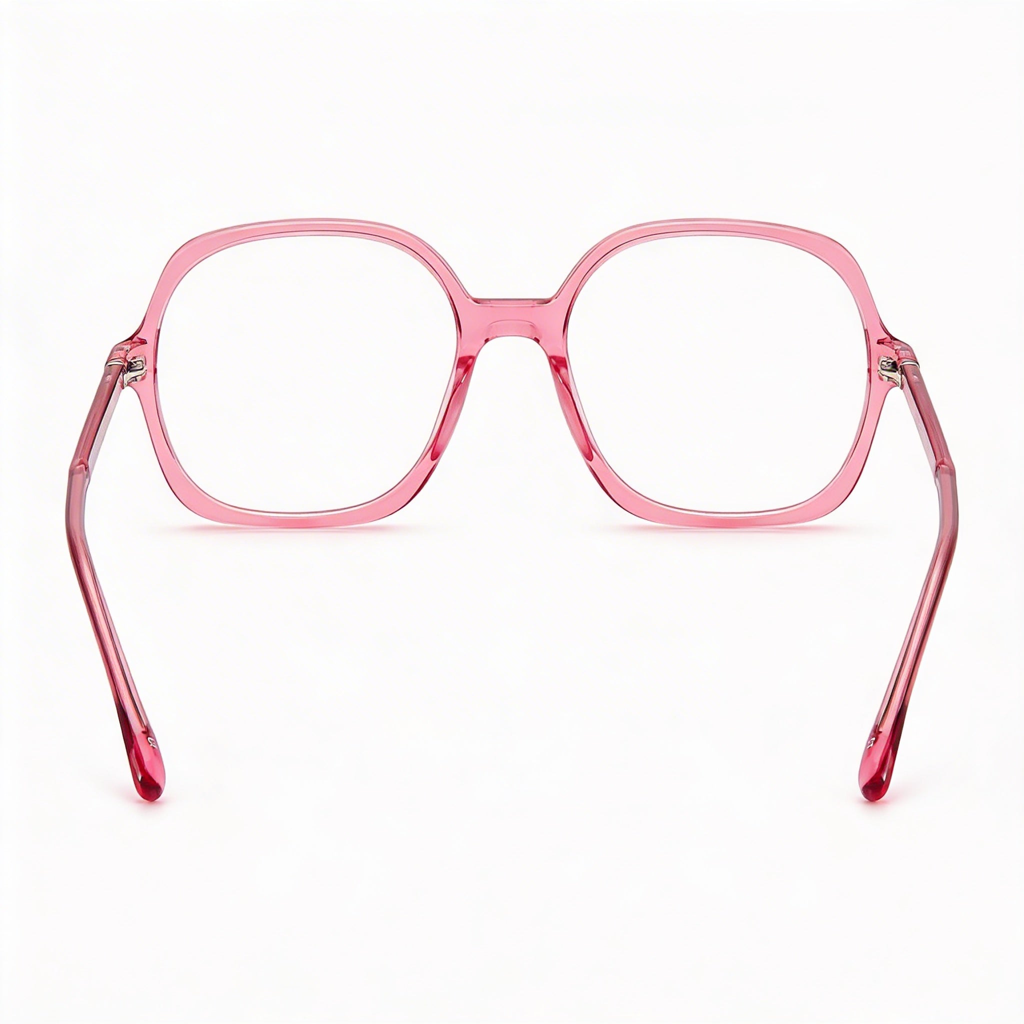 Isabel Marant Feminine Women's Transparent Pink Acetate Frame Sunglasses with Pink Polycarbonate Lenses, 54mm, Photo 3