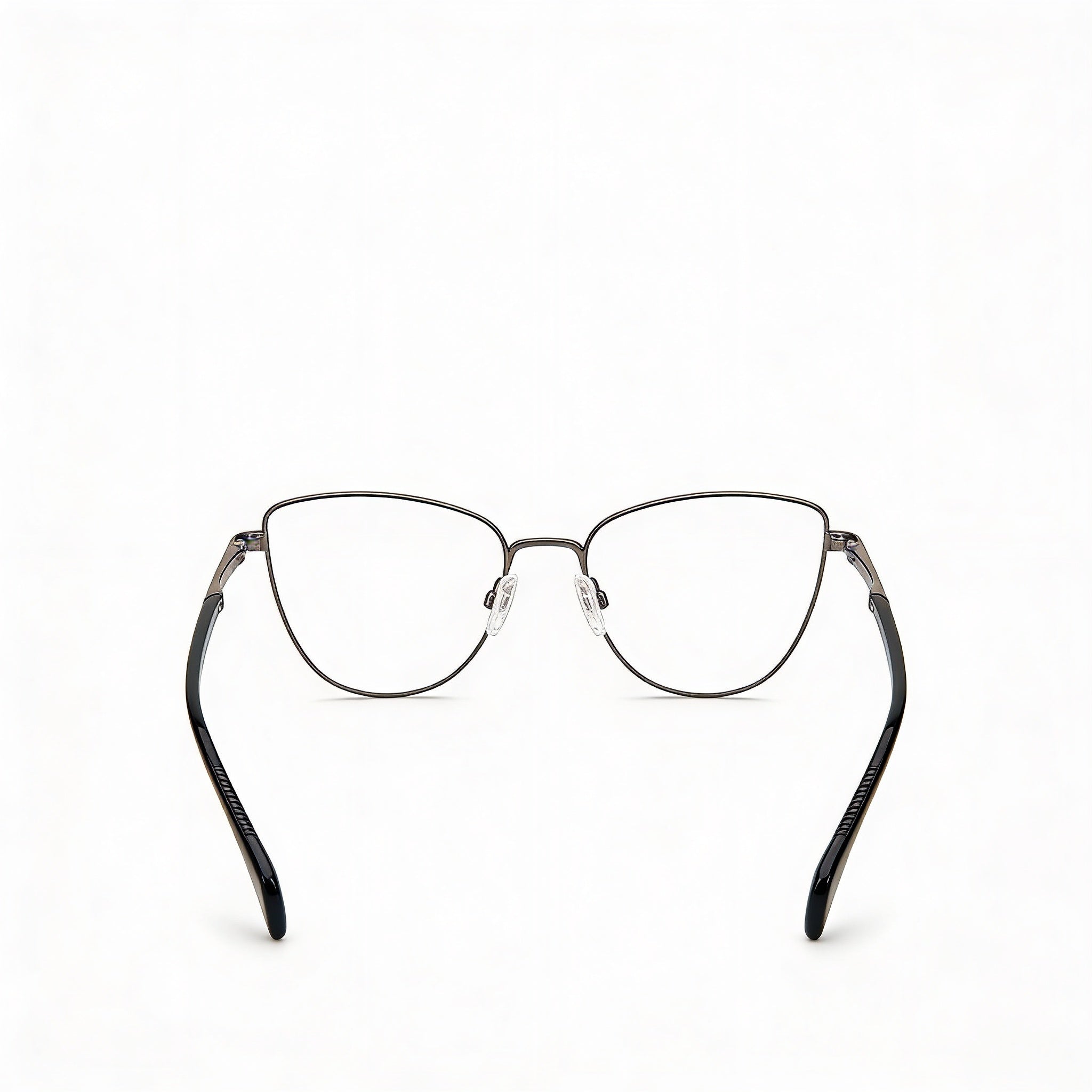 Gafas de sol Rag & Bone con montura de ojo de gato adaptables a la luz, sin metal, para mujer, color negro rutenio oscuro, 53 mm, Photo 2