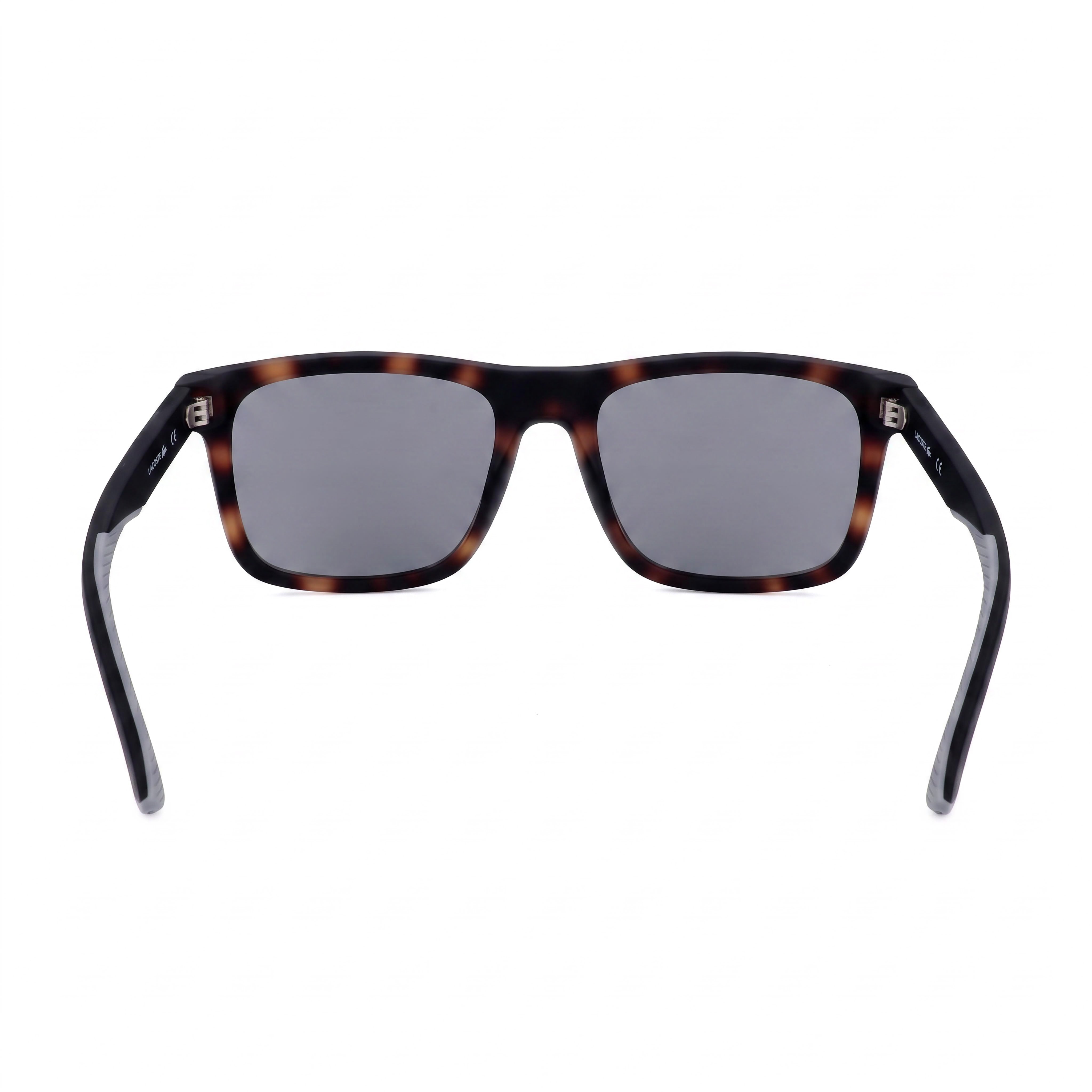 Gafas de sol Lacoste L957s para hombre, de plástico mate havana, espejo gris sólido, no polarizadas, protección UV 56mm, Photo 4